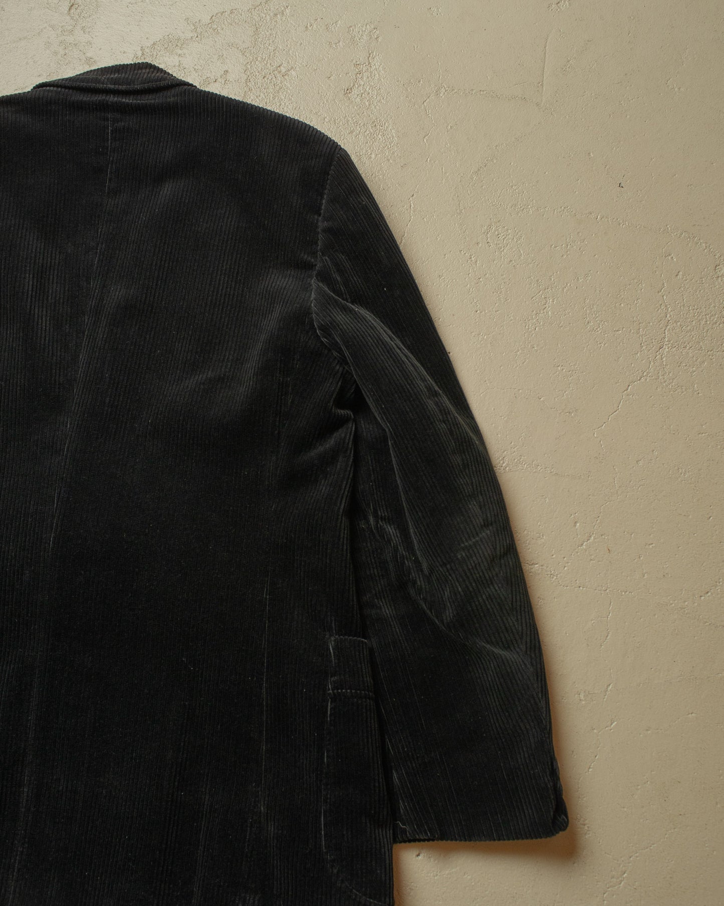 1960s/70s German Corduroy Work Jacket black - L