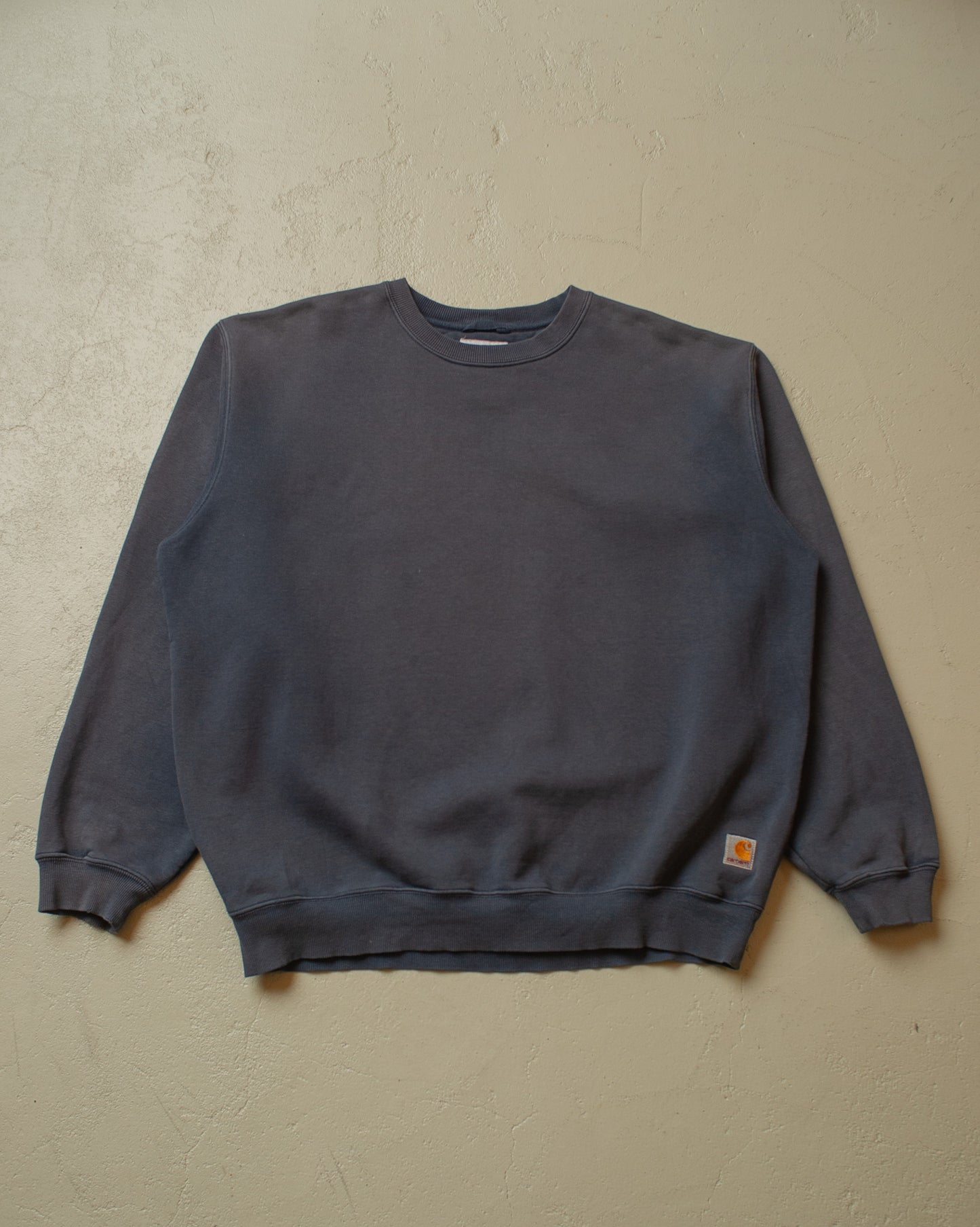 2000s Faded Carhartt Sweatshirt navyblue - XXL