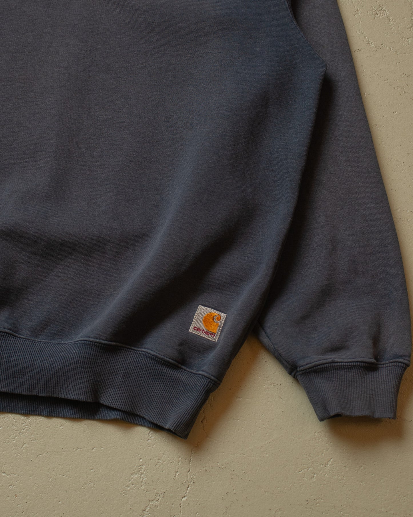 2000s Faded Carhartt Sweatshirt navyblue - XXL