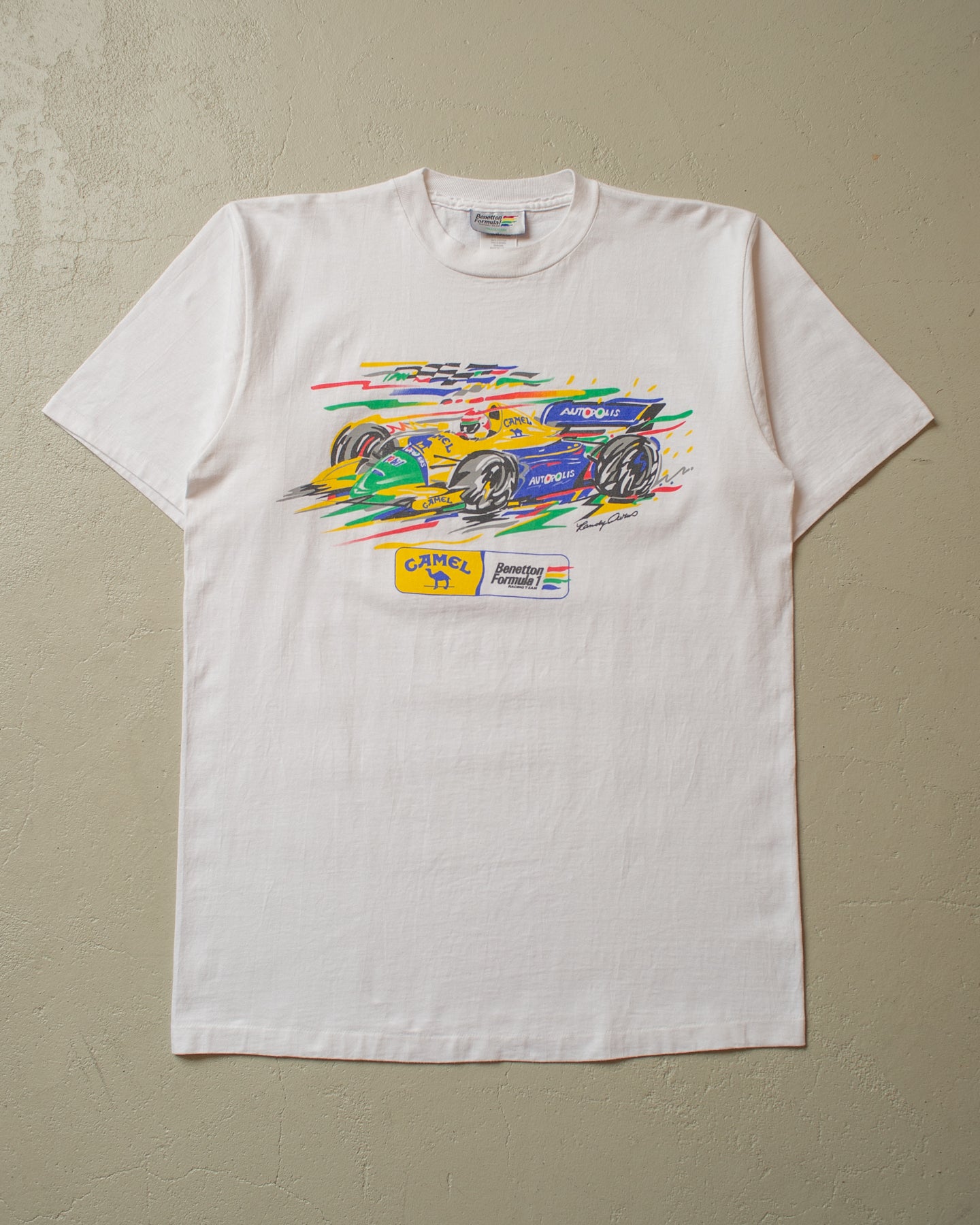 early 1990s Benetton Formula 1 T-shirt white - XL