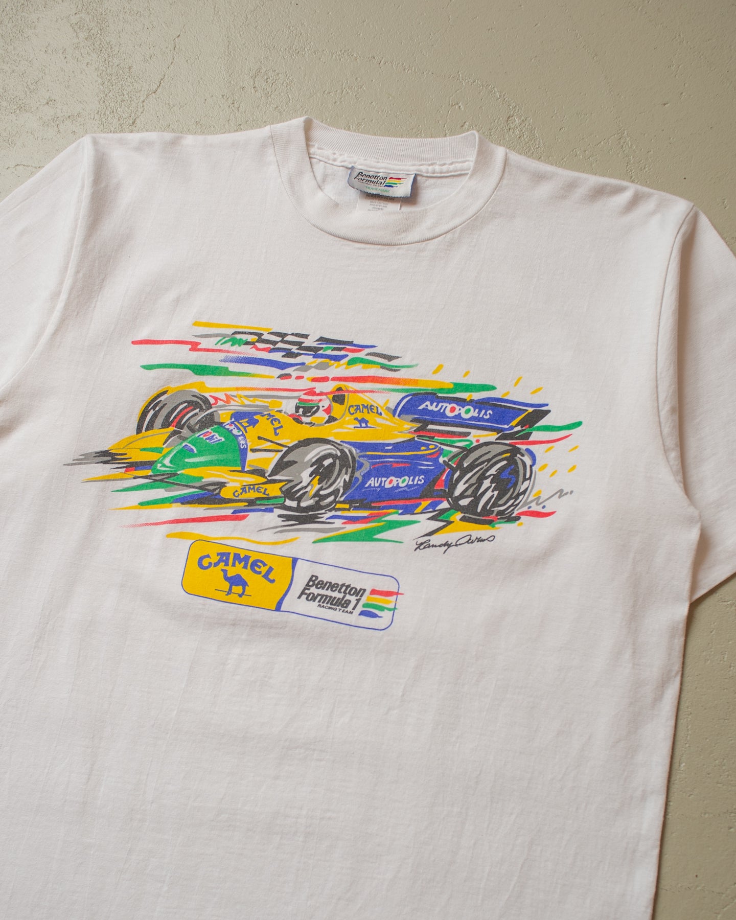 early 1990s Benetton Formula 1 T-shirt white - XL