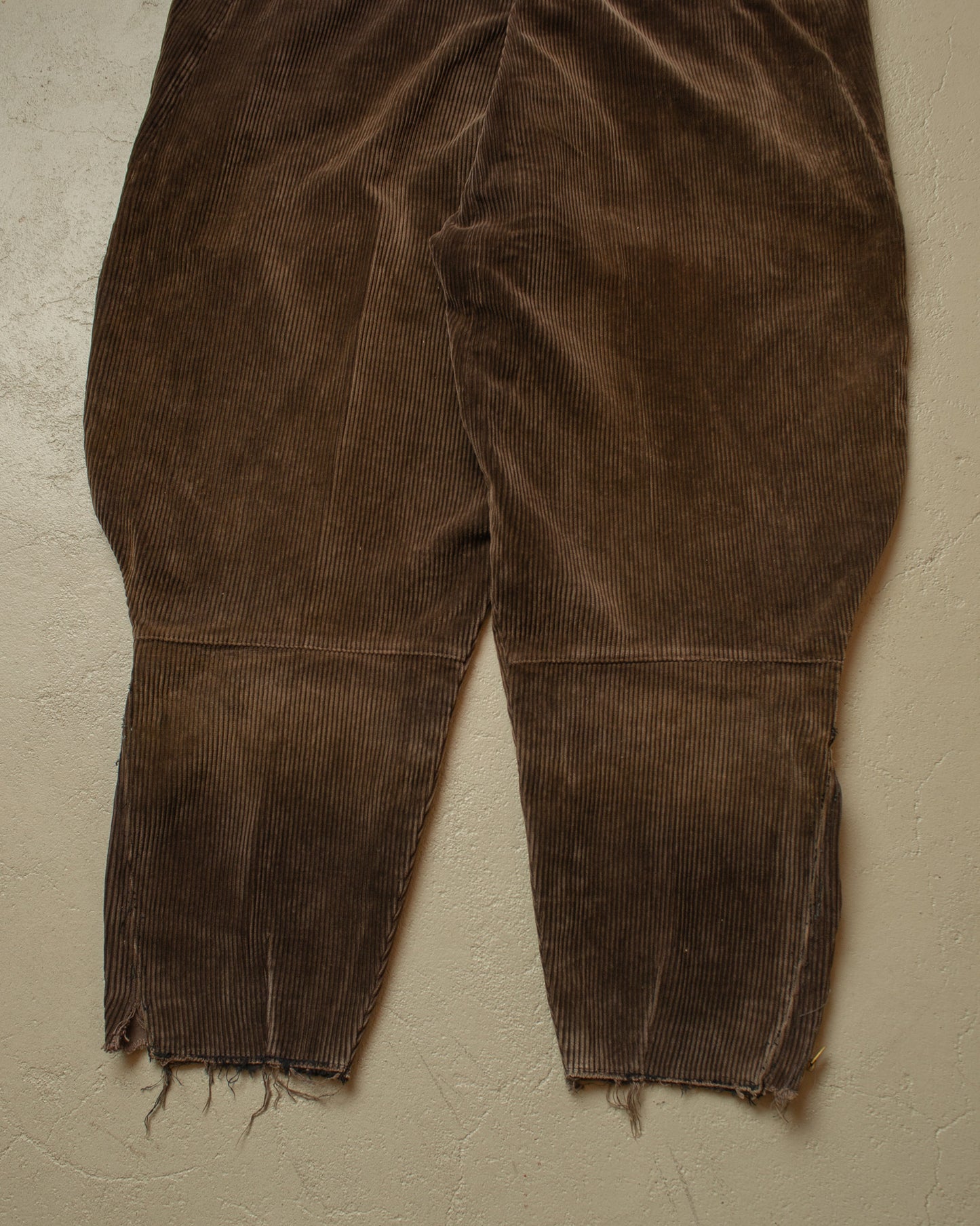 1930s German Corduroy Breeches brown - W41 L24