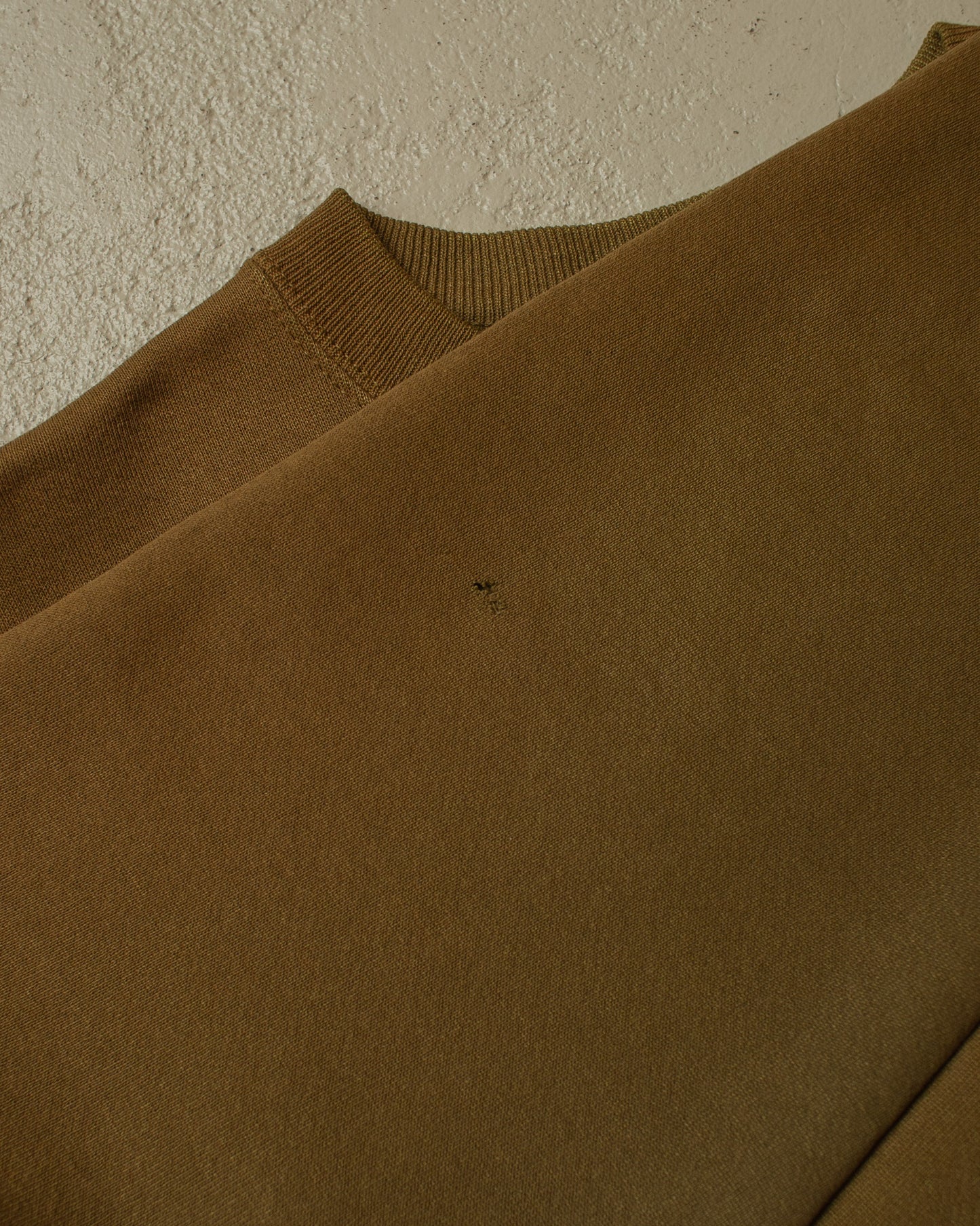 1990s Lee Blank Sweatshirt brown/khaki - XL/XXL