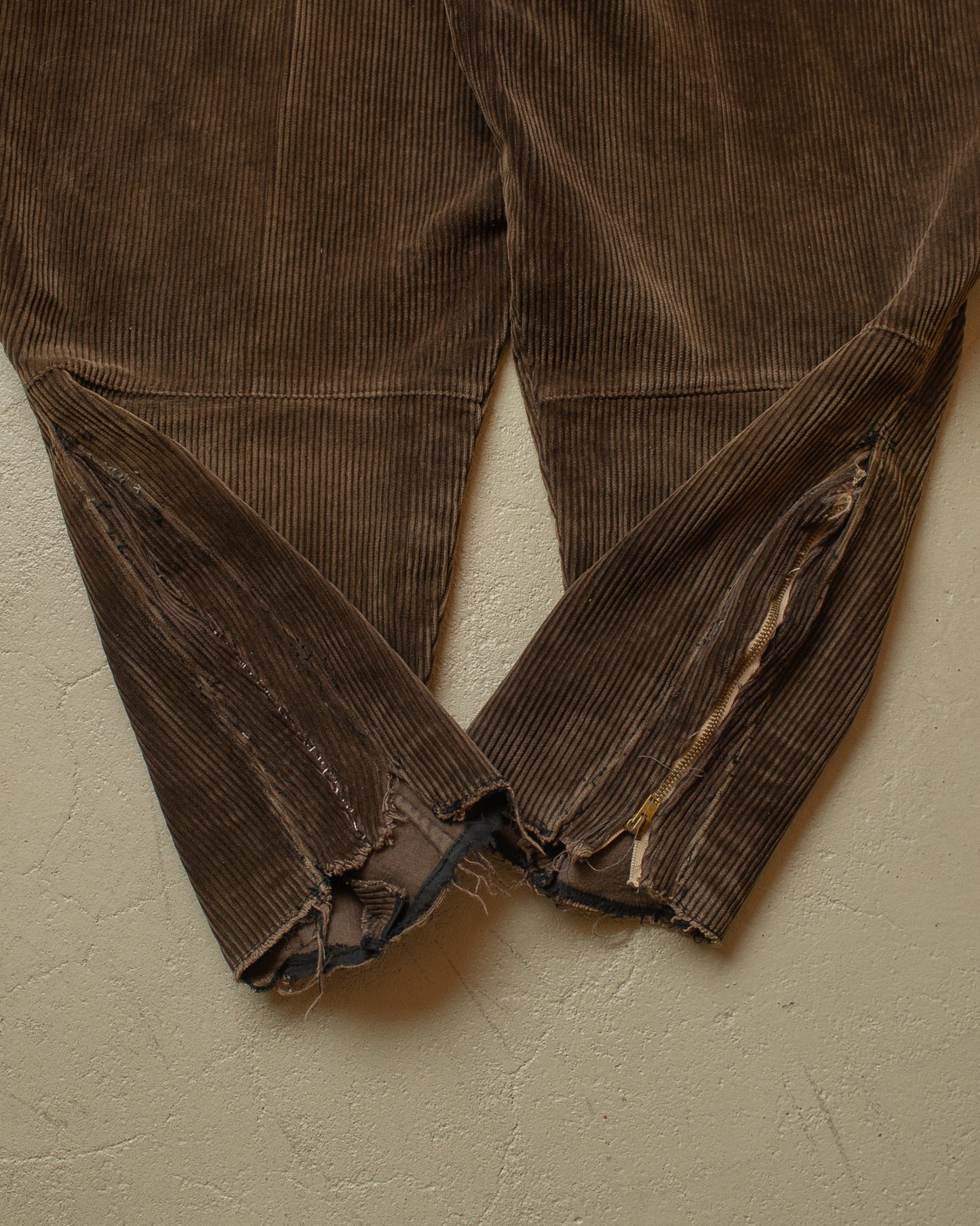 1930s German Corduroy Breeches brown - W41 L24