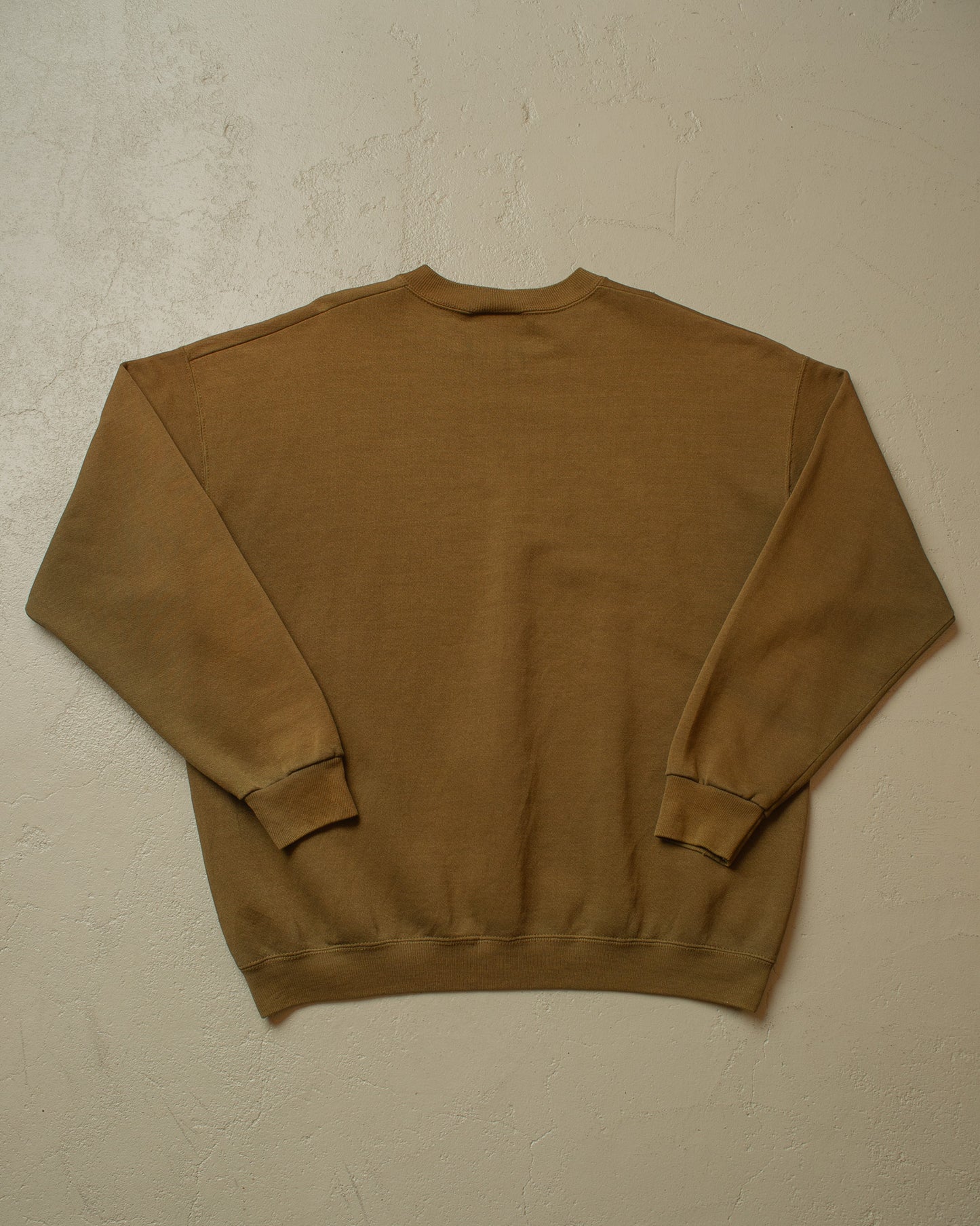1990s Lee Blank Sweatshirt brown/khaki - XL/XXL