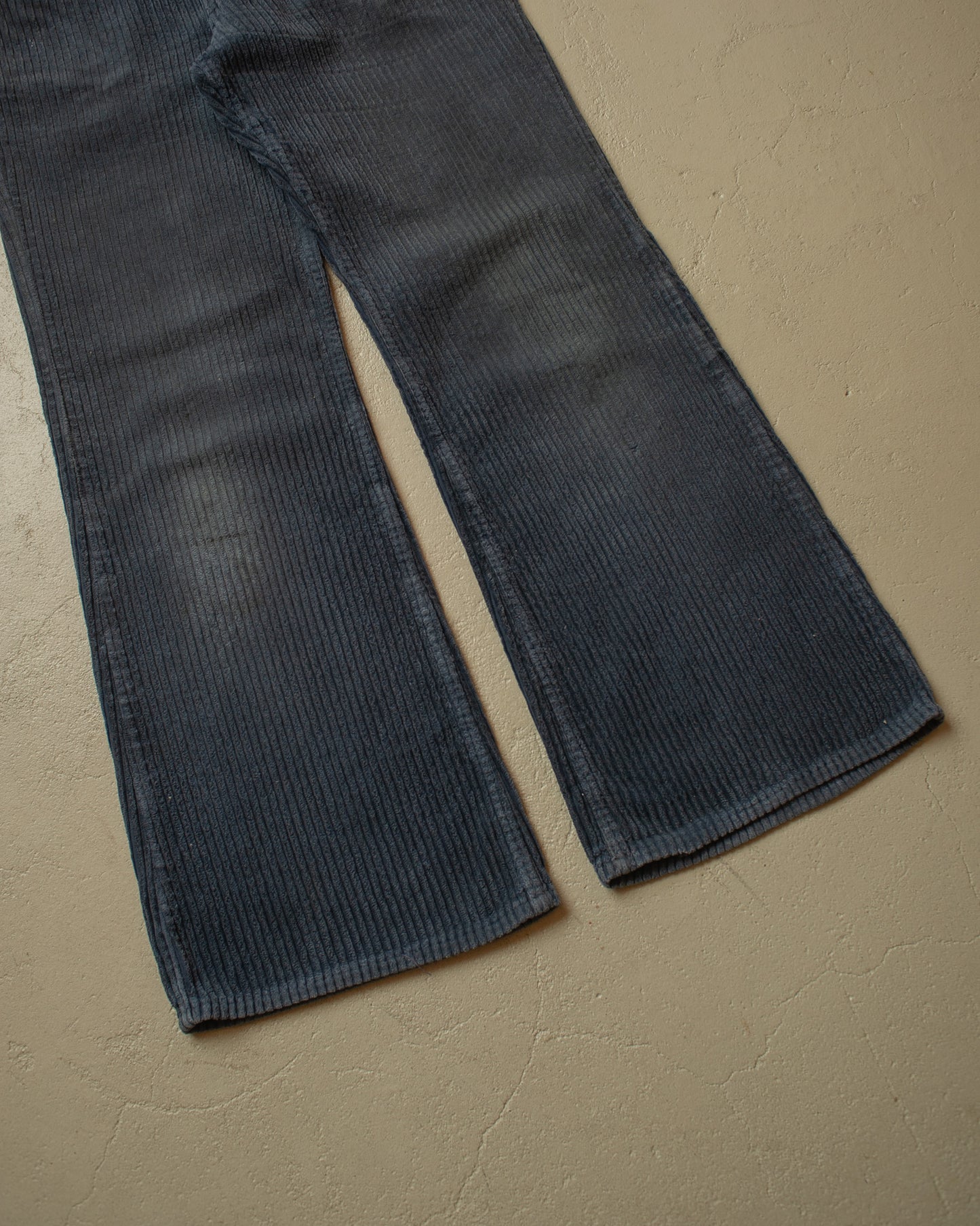 1960s/70s Levis Big E Corduroy Flared Pants navyblue - W30 L29