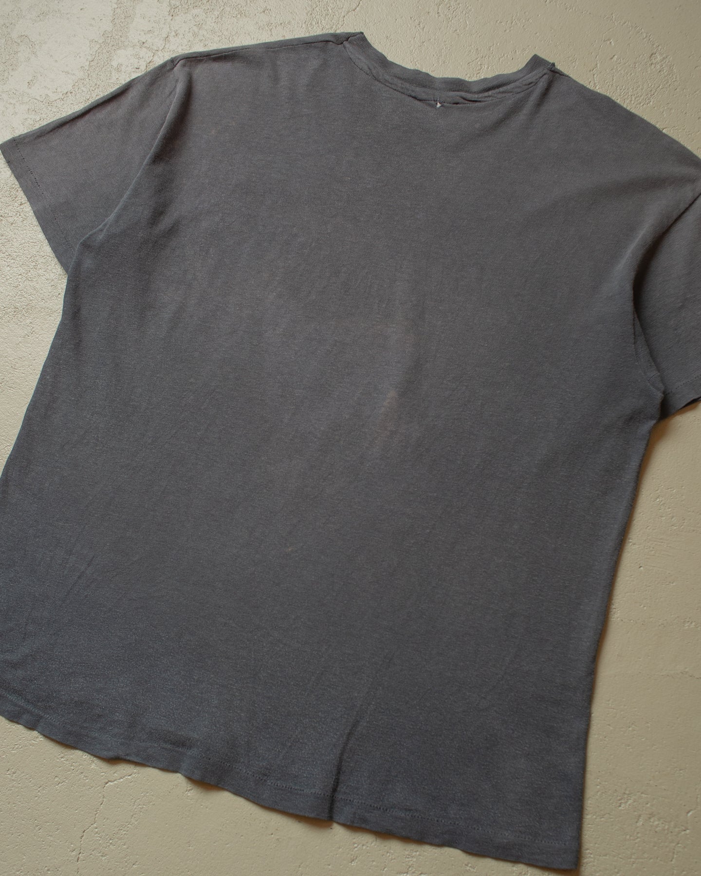 1980s Sunfaded Porsche T-shirt black - L