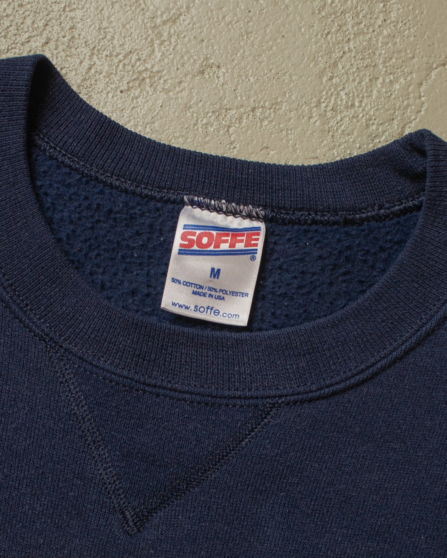 1990s US Navy Reflective Sweatshirt navyblue - M