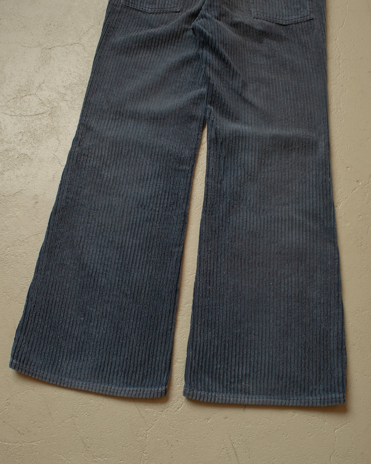 1960s/70s Levis Big E Corduroy Flared Pants navyblue - W30 L29