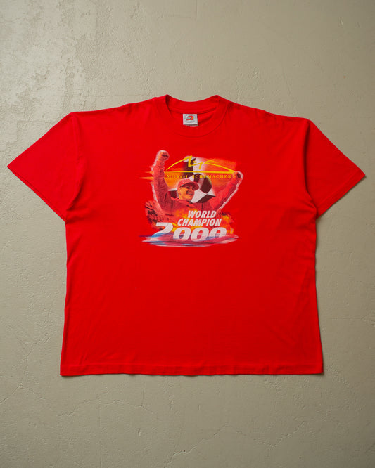 2000 Michael Schumacher T-shirt red - XXL