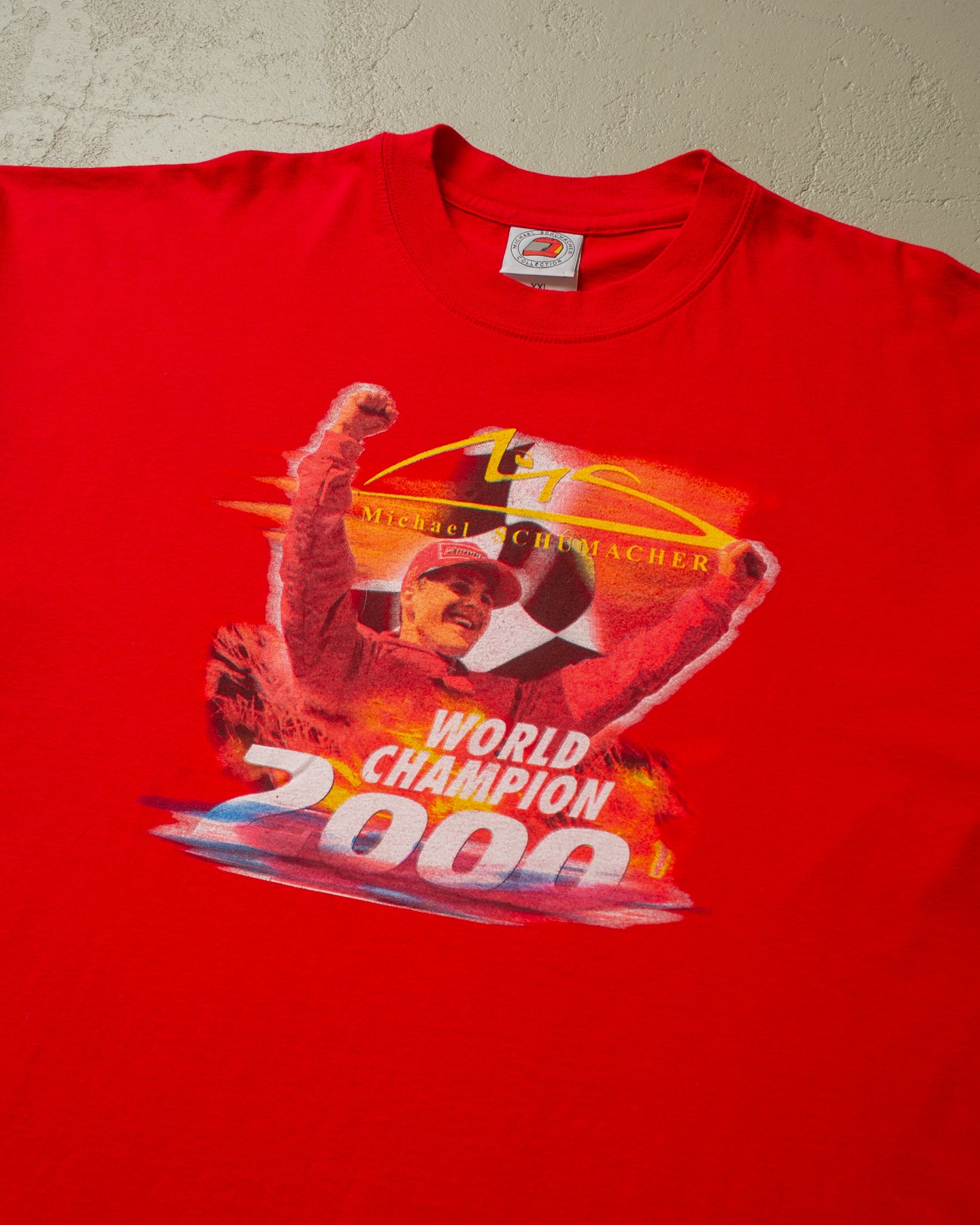 2000 Michael Schumacher T-shirt red - XXL