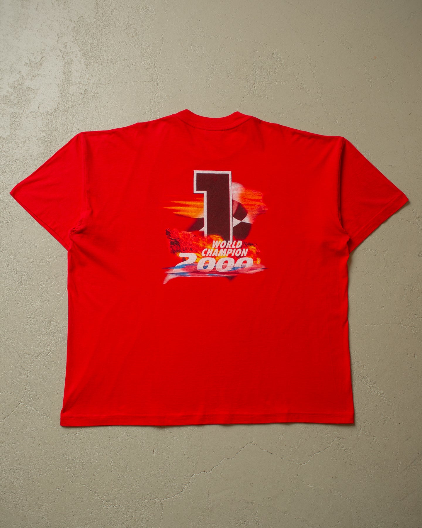 2000 Michael Schumacher T-shirt red - XXL