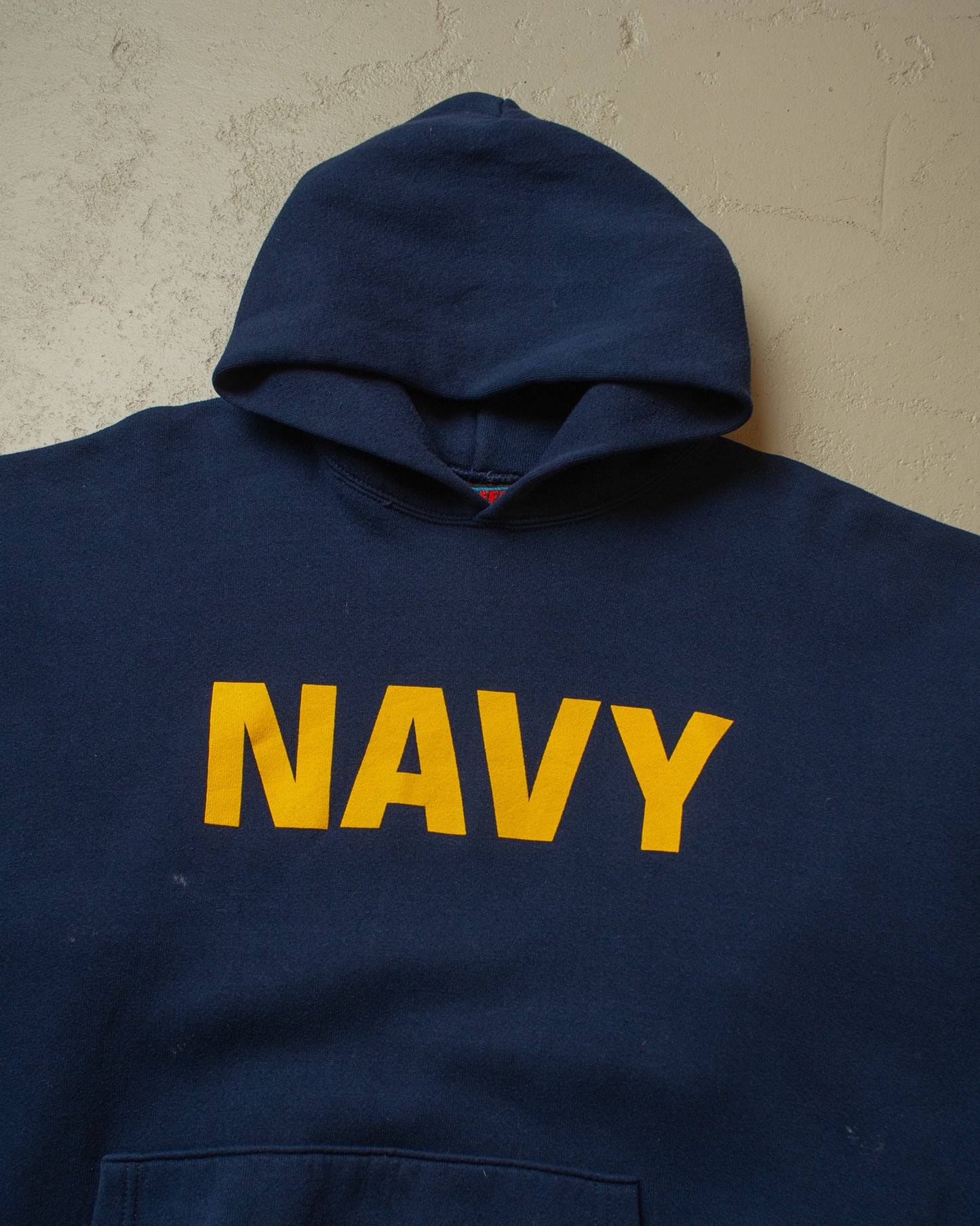 1990s US Navy Hoodie navyblue - L/XL