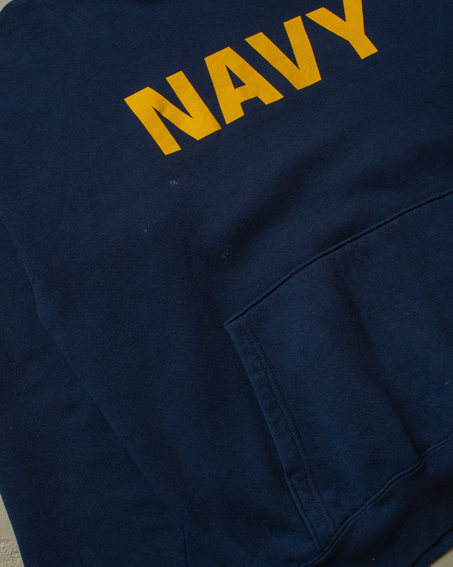 1990s US Navy Hoodie navyblue - L/XL