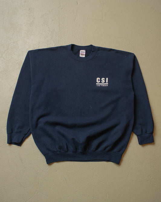 2000s CSI Las Vegas Sweatshirt navyblue - XL/XXL