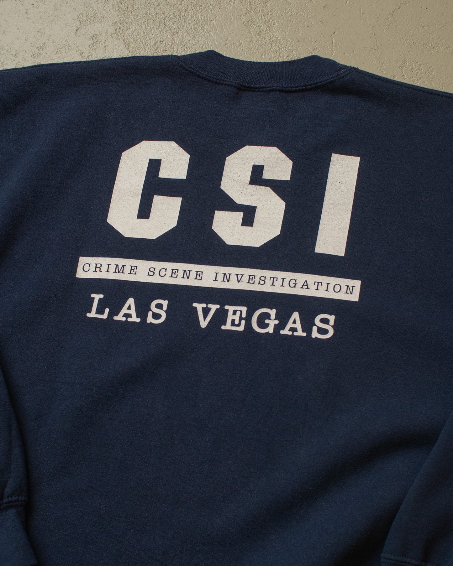 2000s CSI Las Vegas Sweatshirt navyblue - XL/XXL