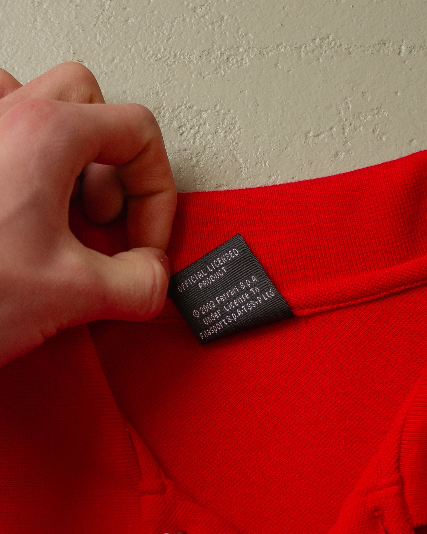2002 Ferrari Polo Shirt red - L