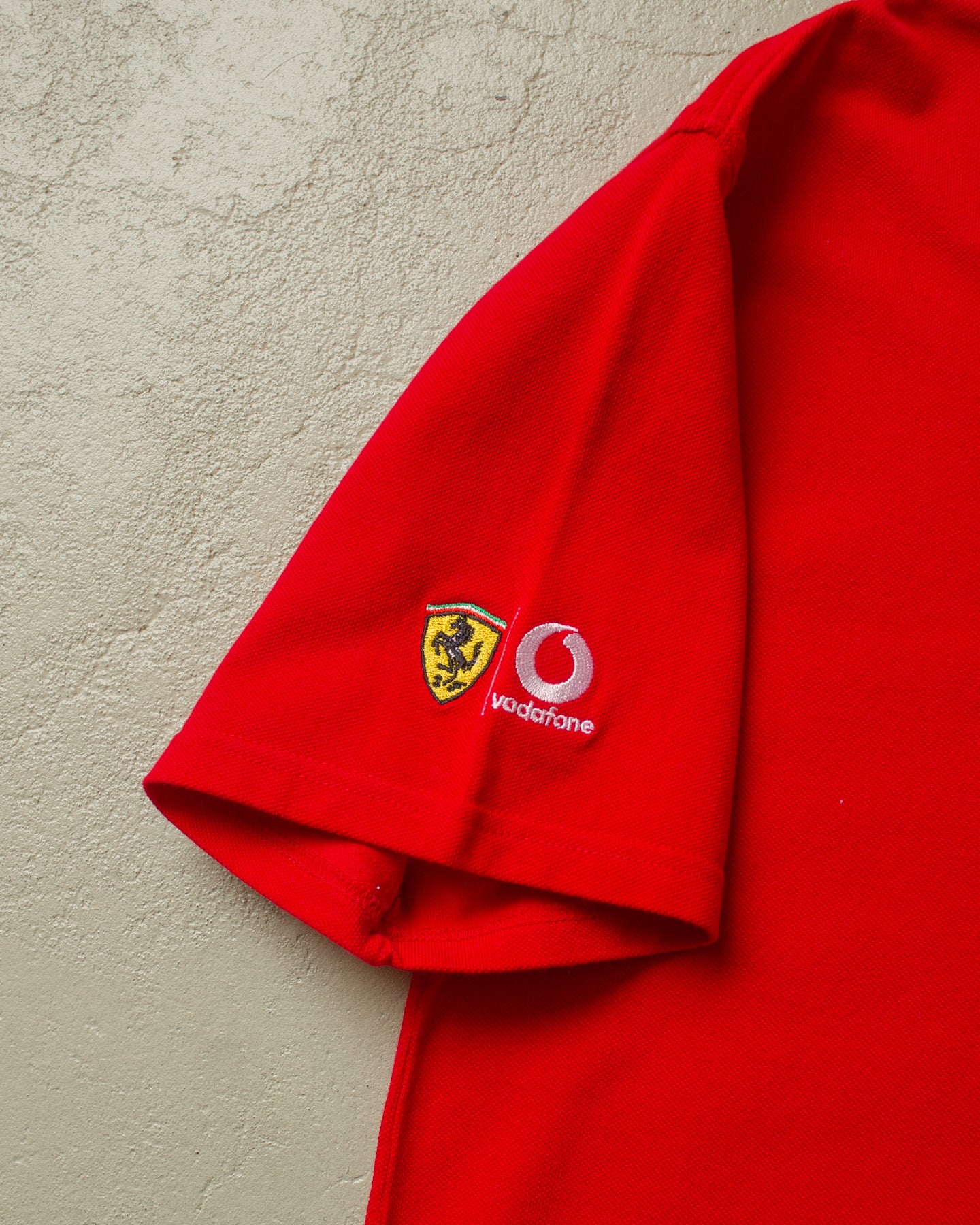2002 Ferrari Polo Shirt red - L