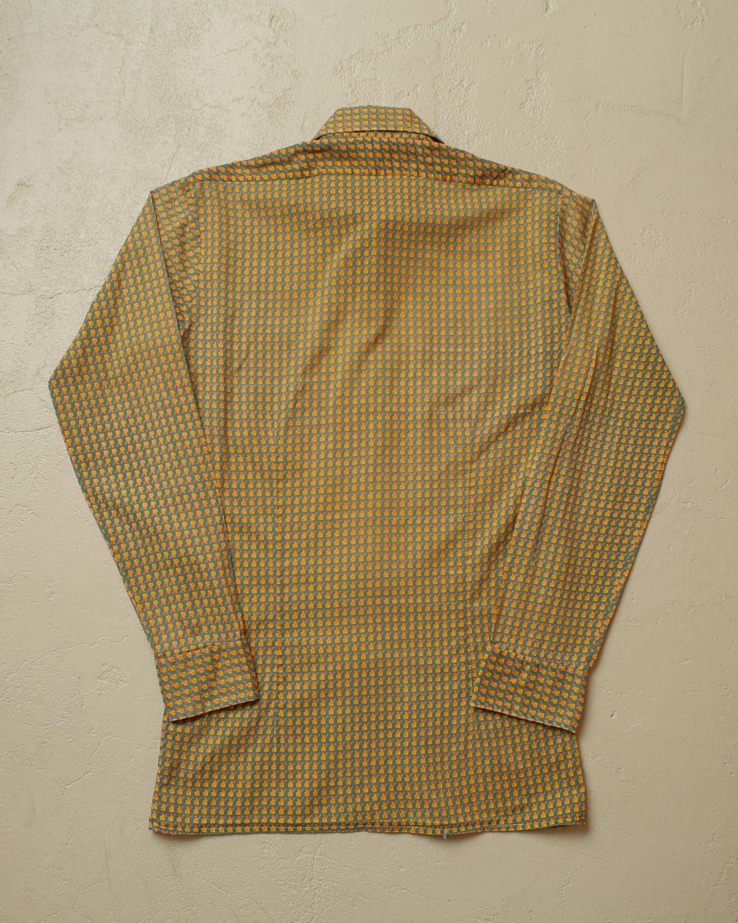 1960s/70s Tom Tailor pattern Shirt multi - S/M