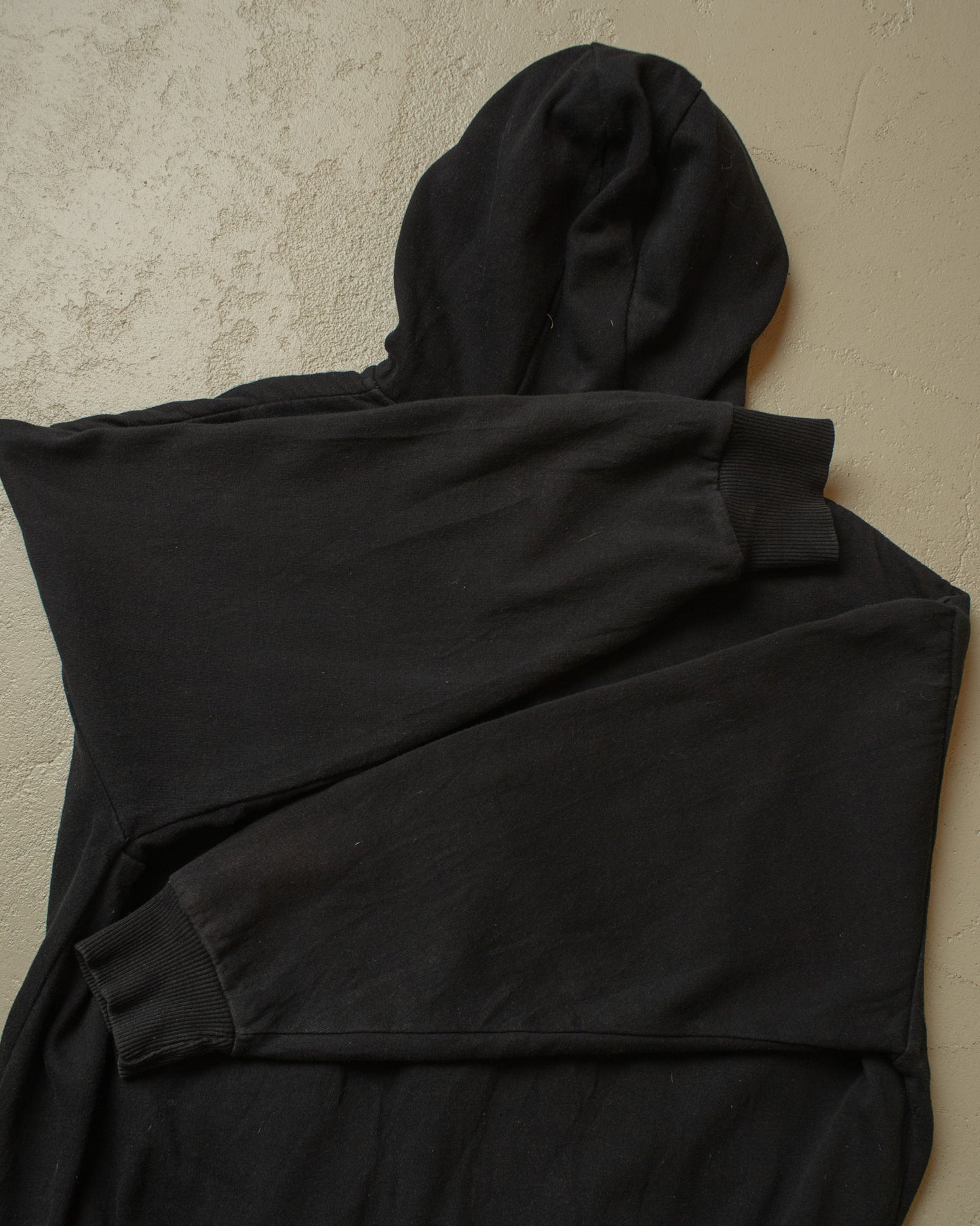 2000s Dickies Thermal lined Hoodie black - L/XL
