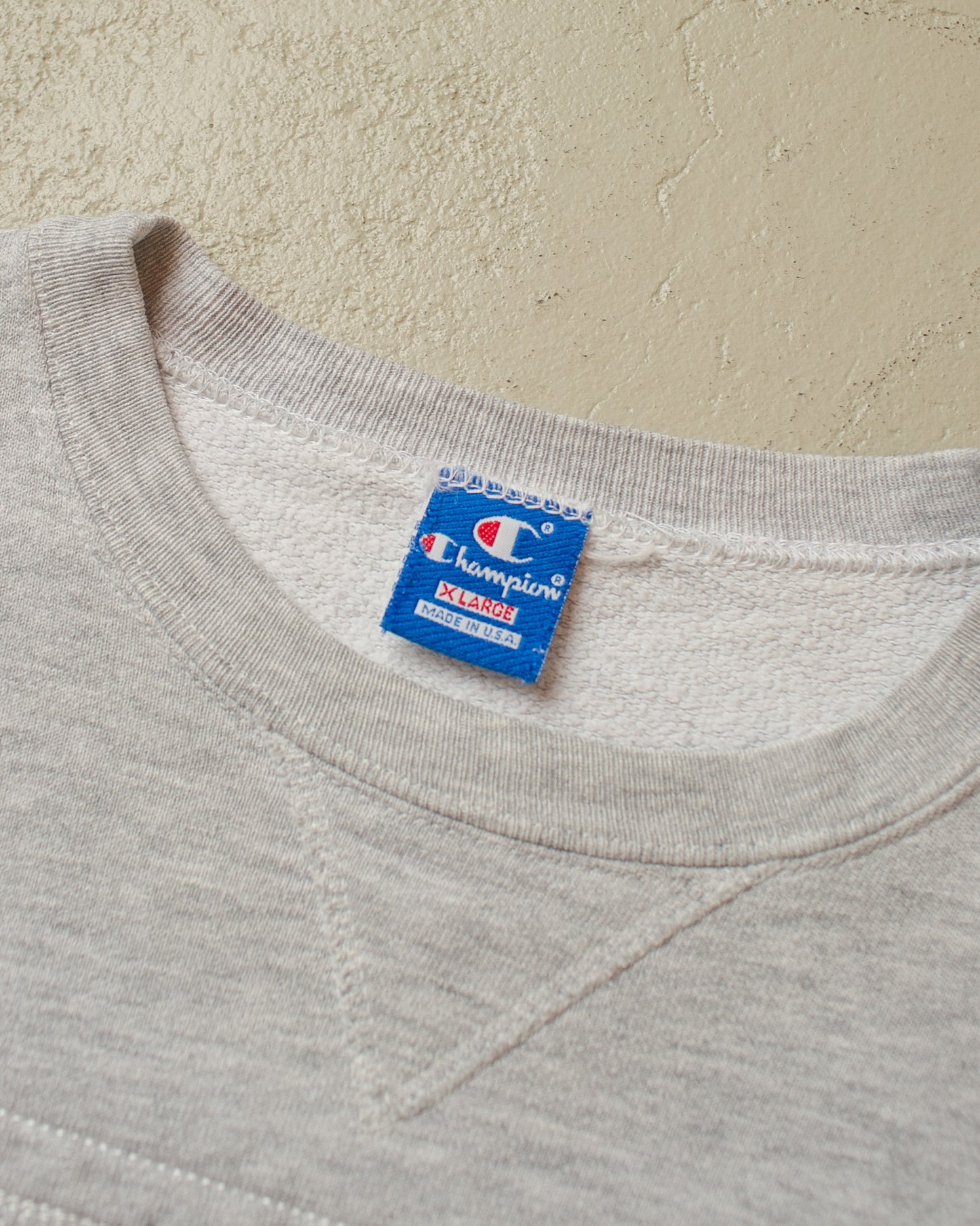 1980s/90s Champion BYU Cougars Sweatshirt grey - L/XL