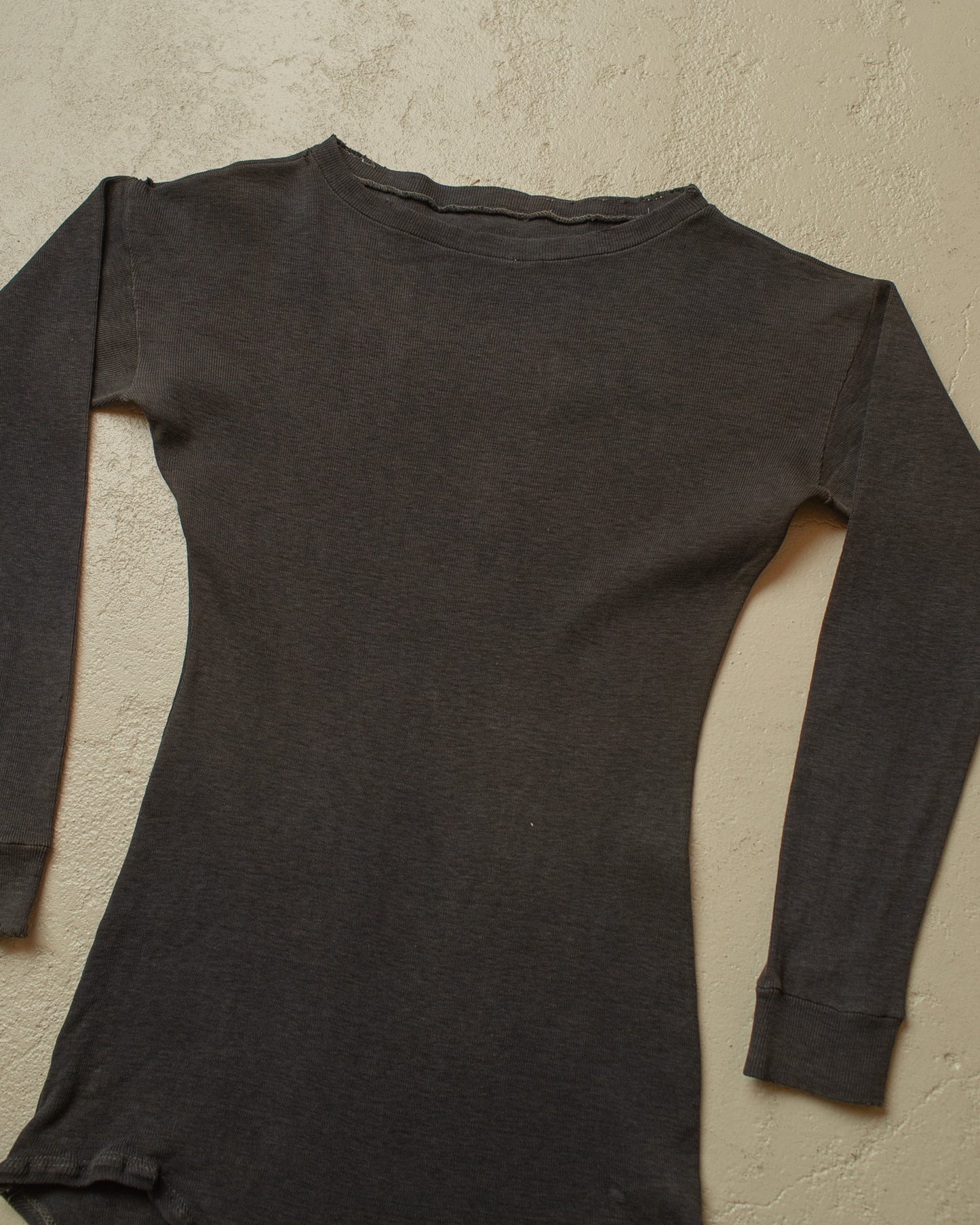 1930s German Womens Cotton Body black - XS