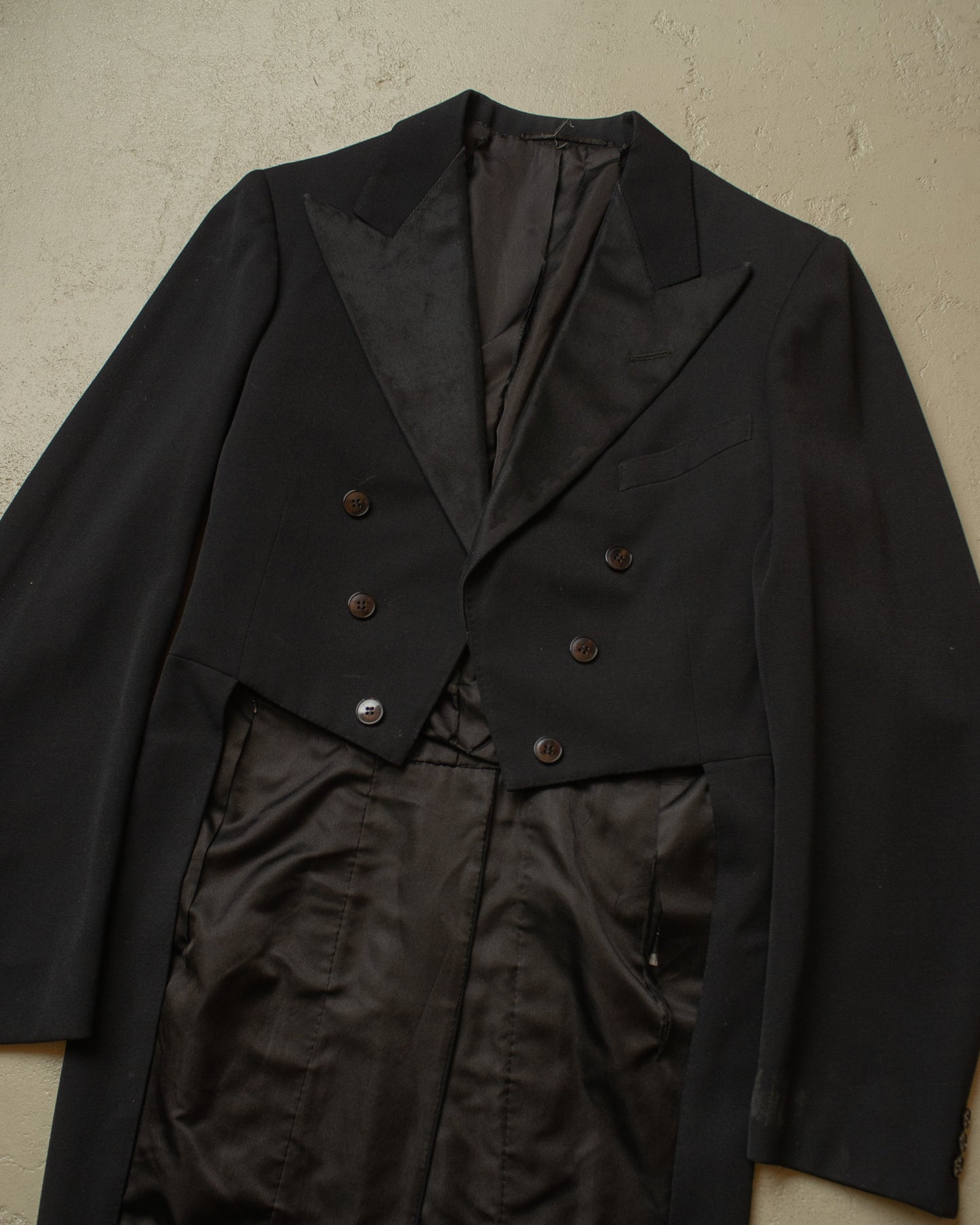 1939 Swedish Wool Tailcoat black - S