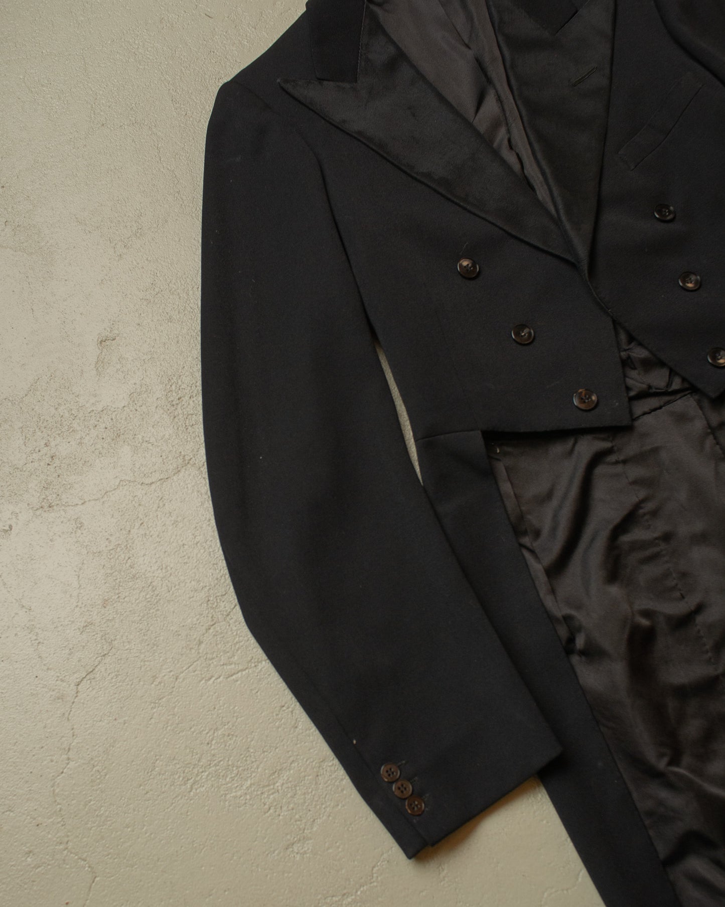 1939 Swedish Wool Tailcoat black - S