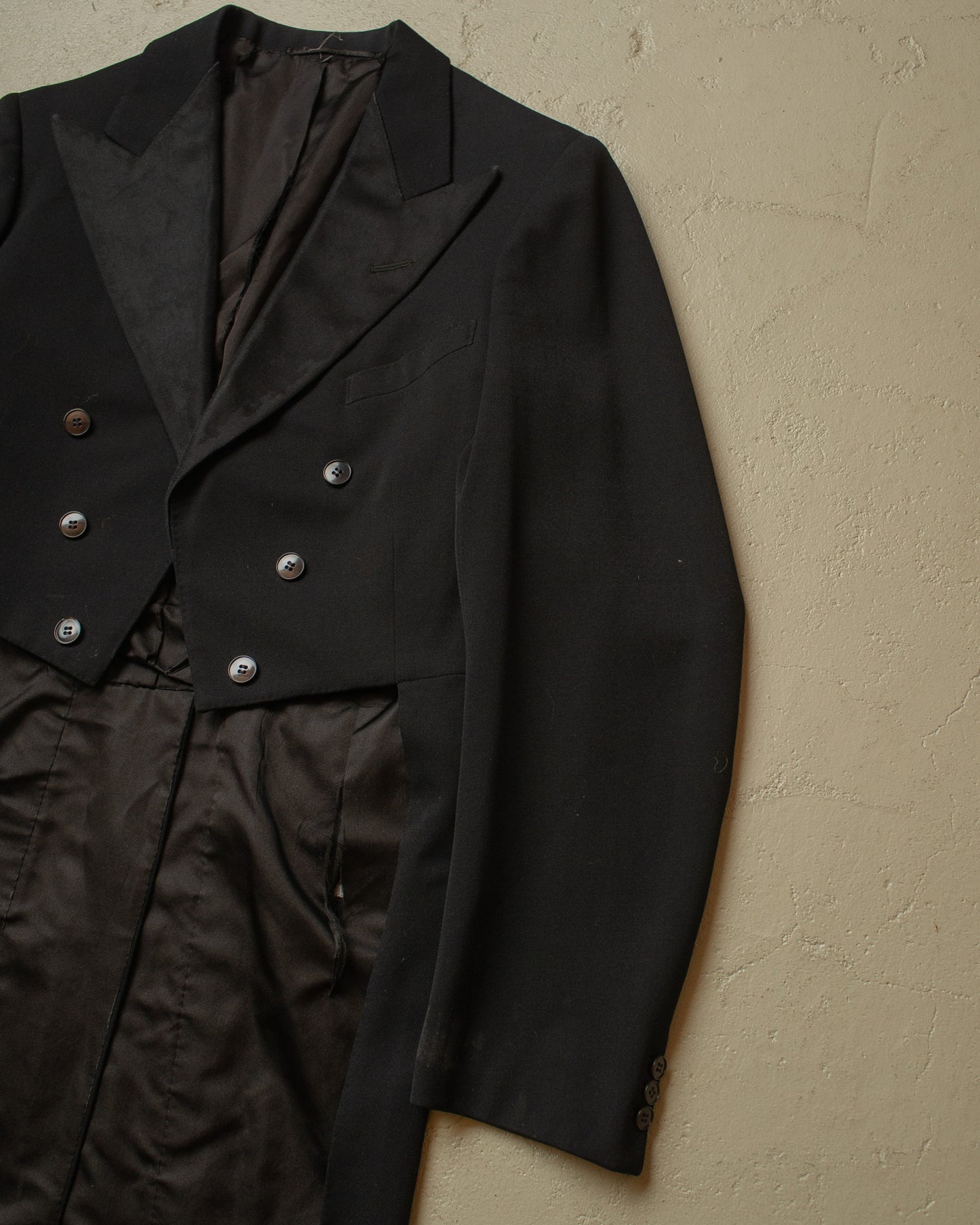 1939 Swedish Wool Tailcoat black - S