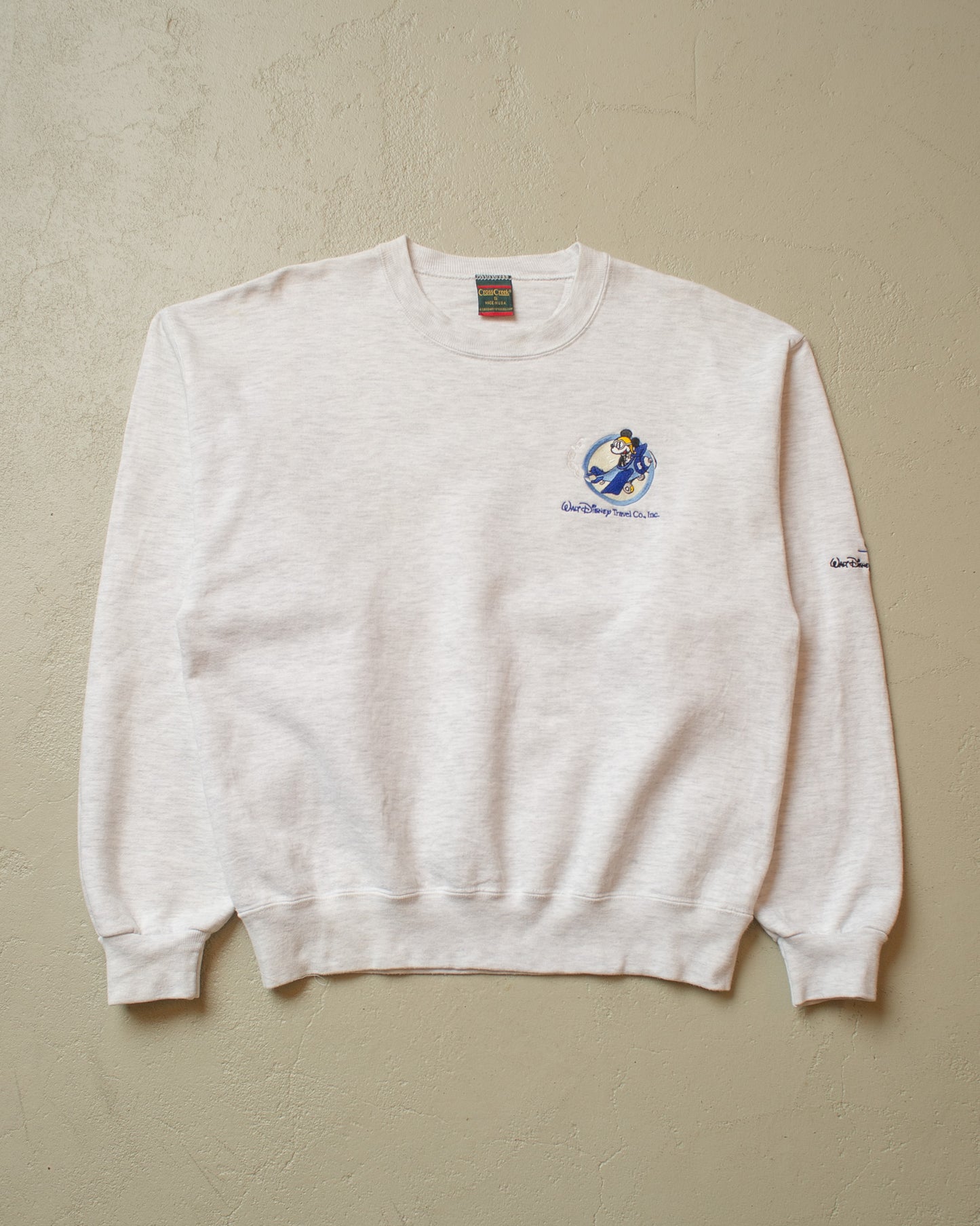 1990s Walt Disney´s Travel Co. Sweatshirt grey - M/L