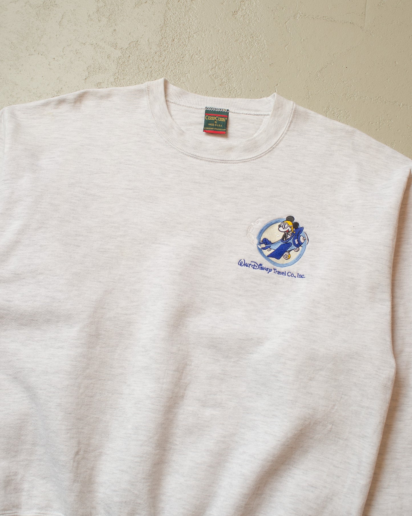 1990s Walt Disney´s Travel Co. Sweatshirt grey - M/L
