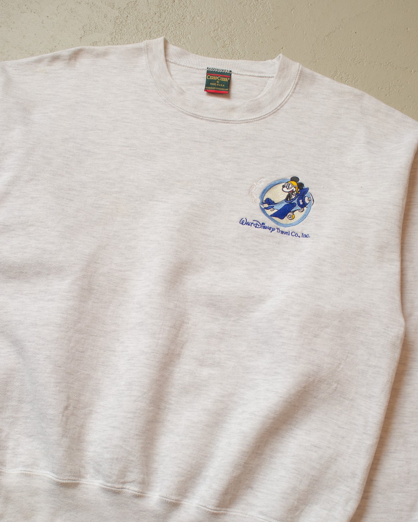 1990s Walt Disney´s Travel Co. Sweatshirt grey - M/L