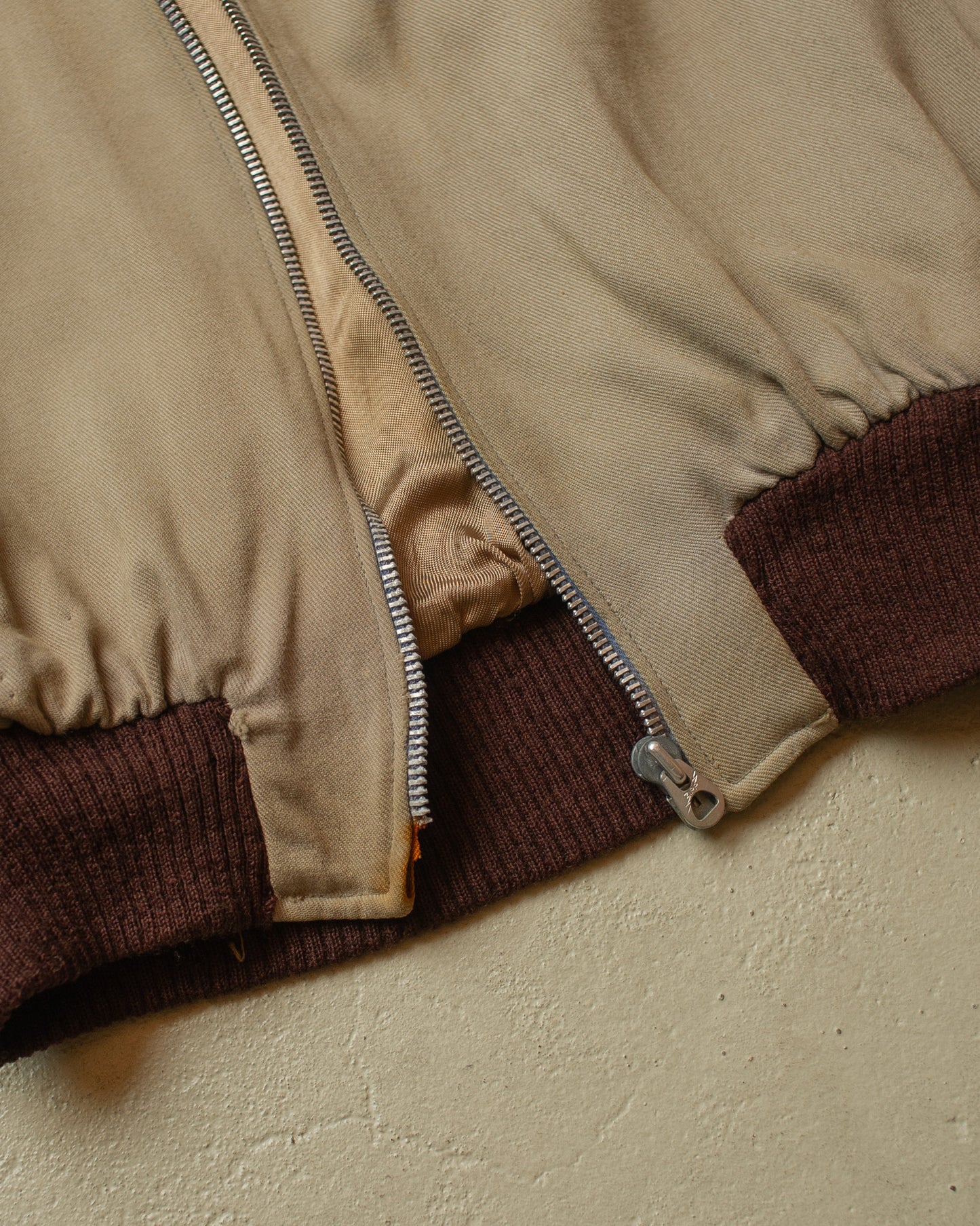 1930s German Gabardine Sports Jacket beige - S