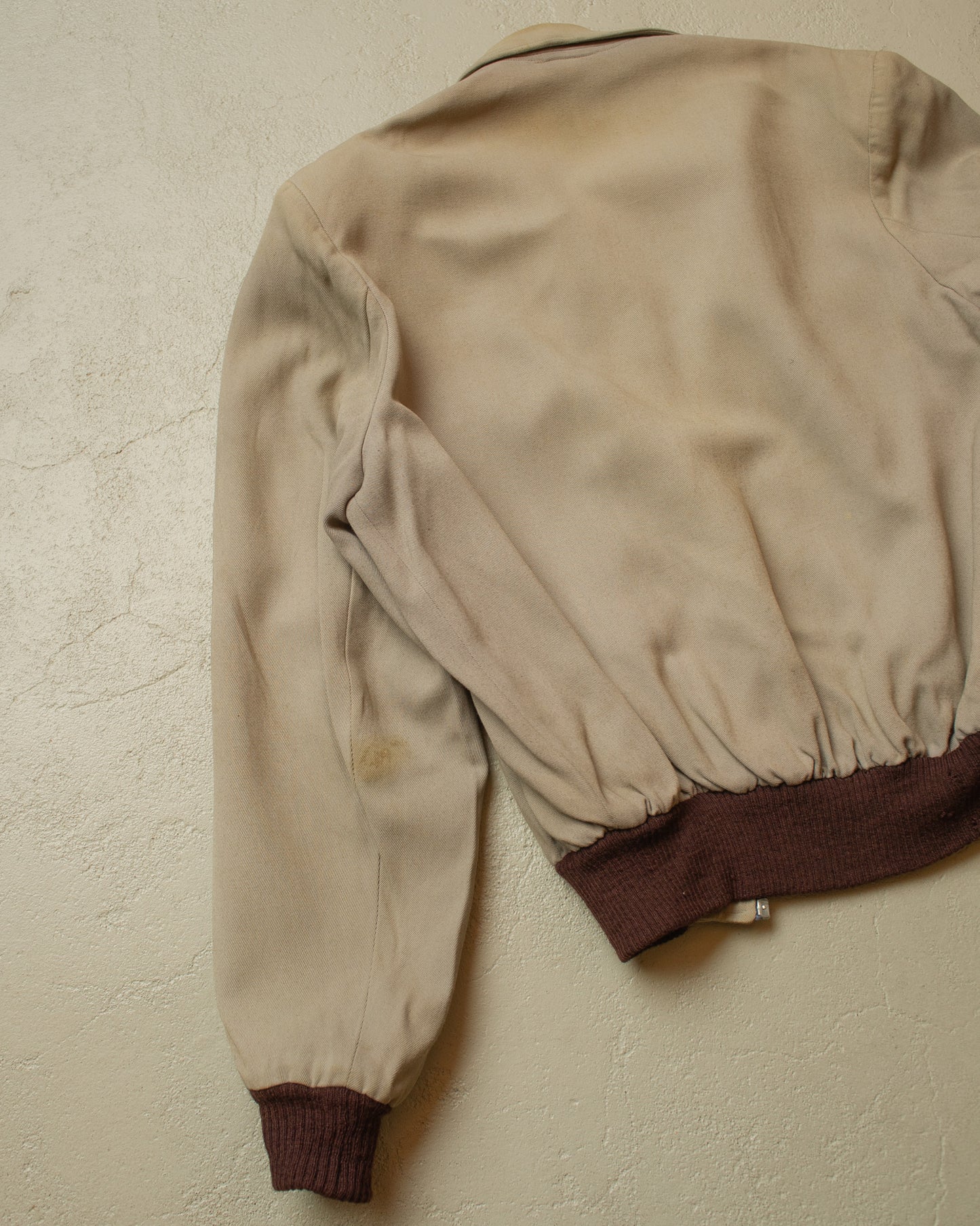 1930s German Gabardine Sports Jacket beige - S