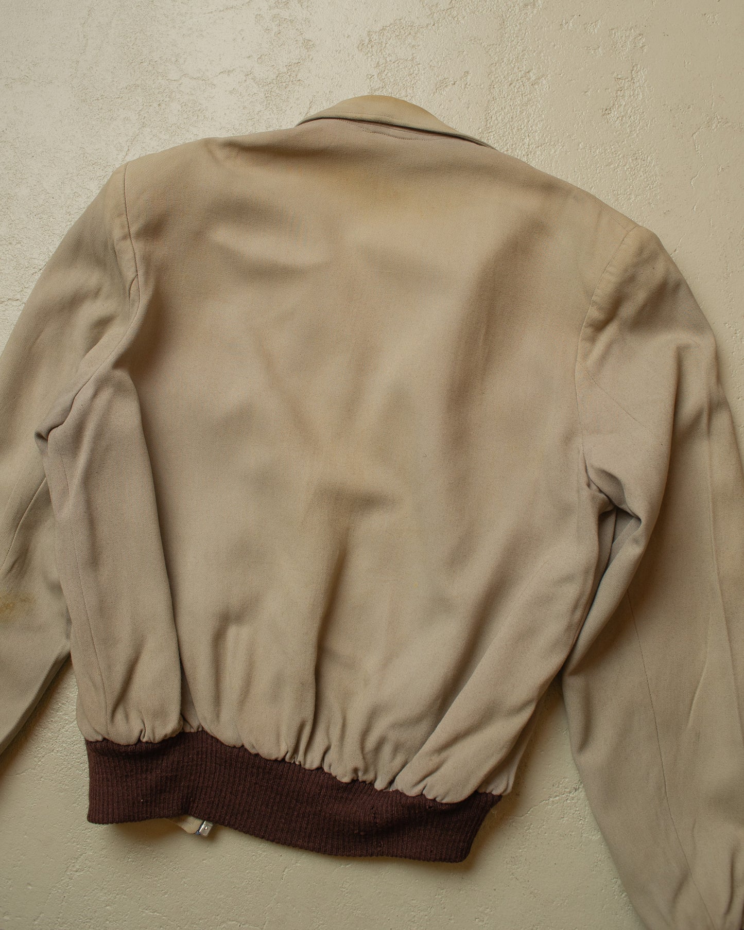 1930s German Gabardine Sports Jacket beige - S