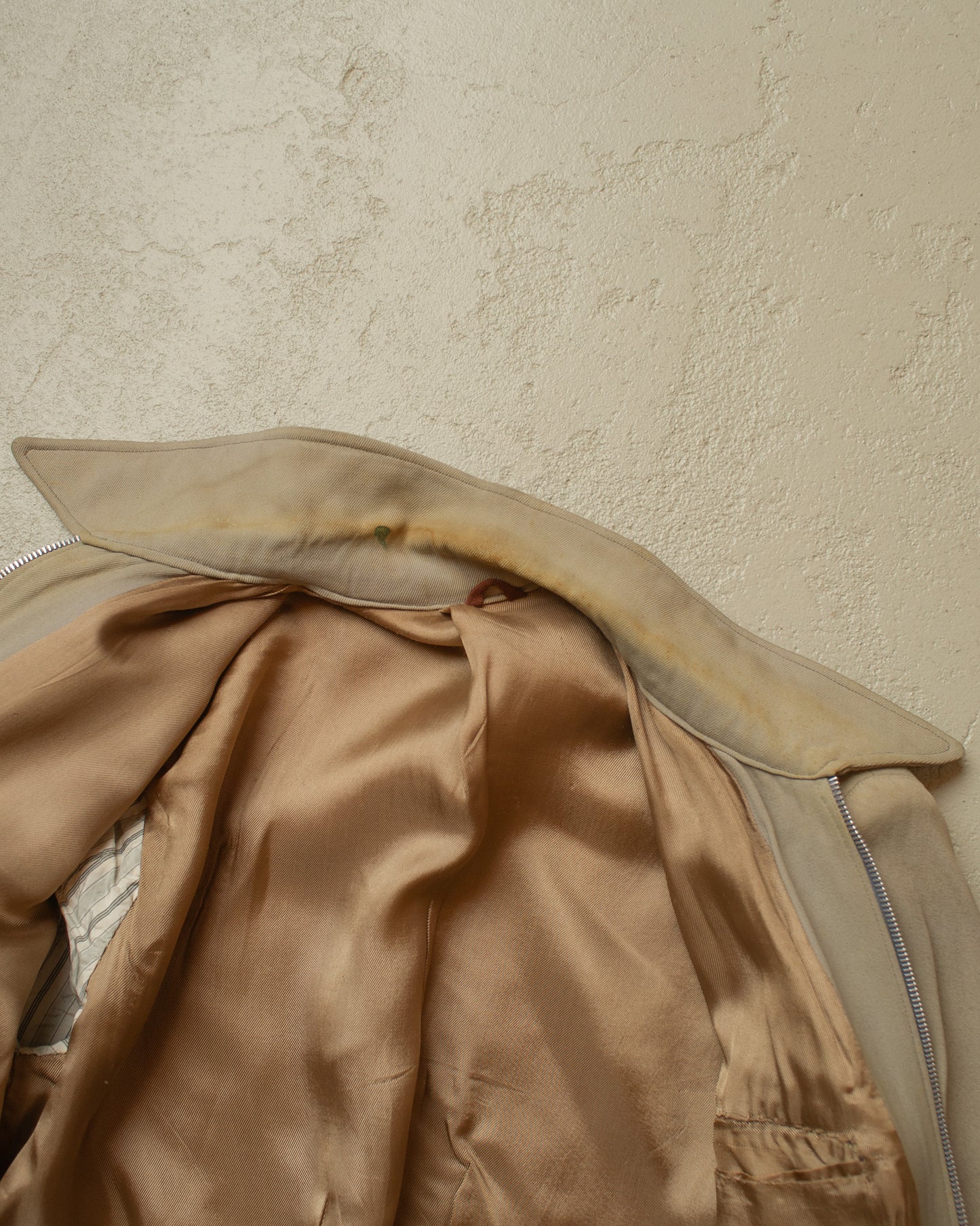 1930s German Gabardine Sports Jacket beige - S