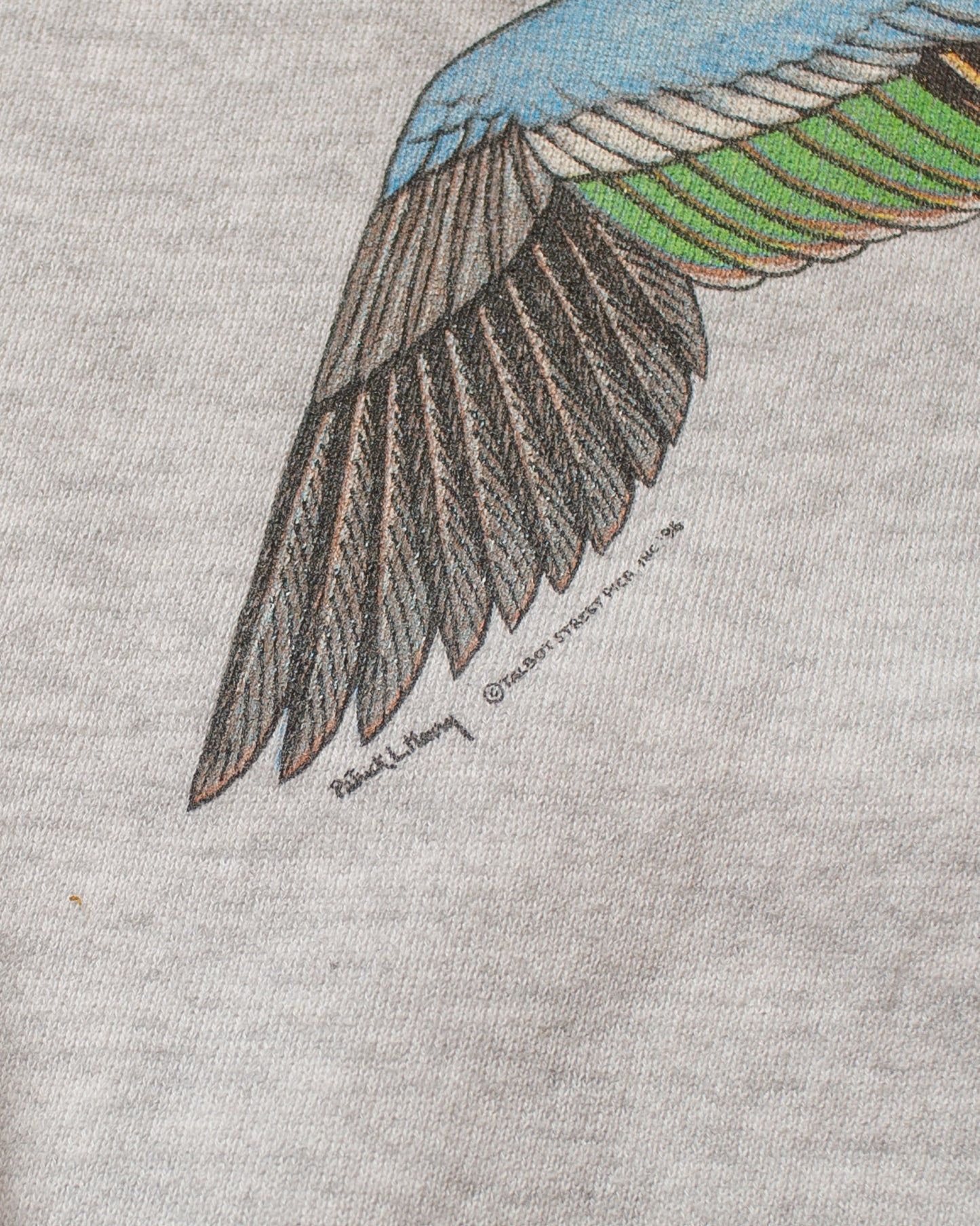 1996 M.R. Ducks Zip Hoodie grey - M/L