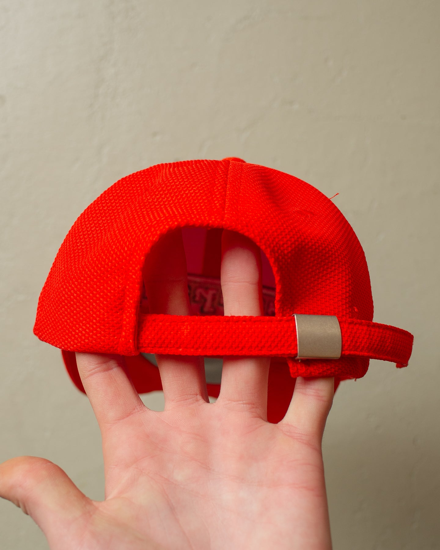 1990s Ferrari Gear Strapback red