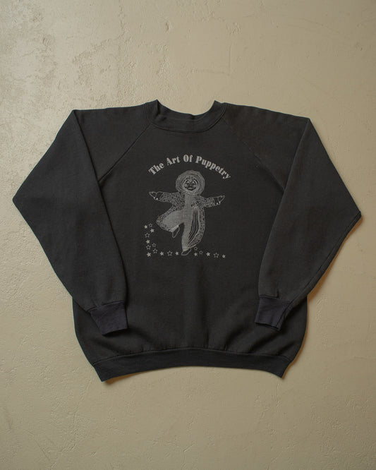 1990s Art of Puppetry Sweatshirt black - L/XL