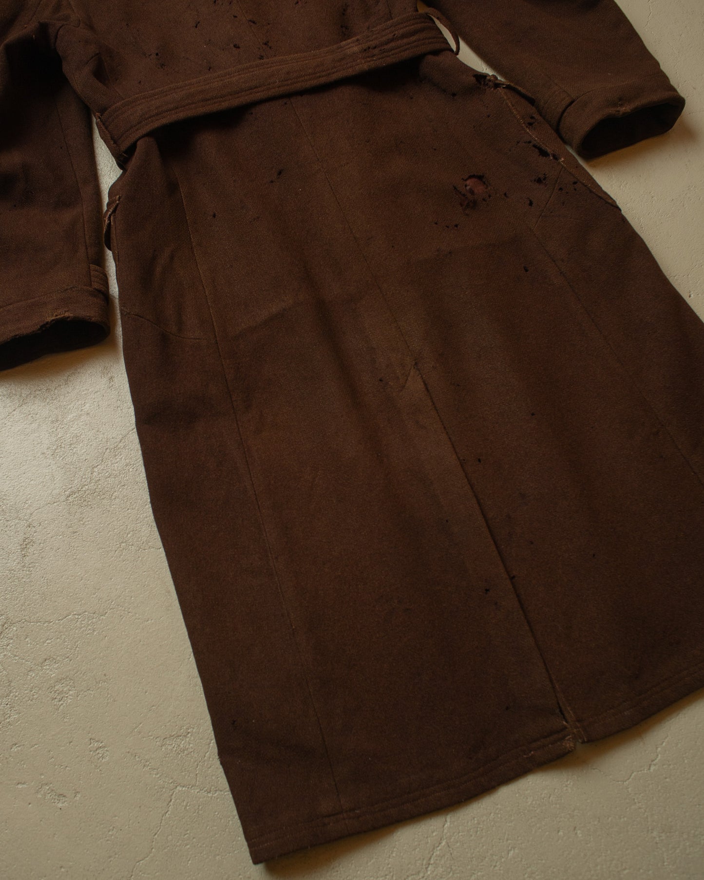 1930s damaged German Wool Sports Coat brown - M
