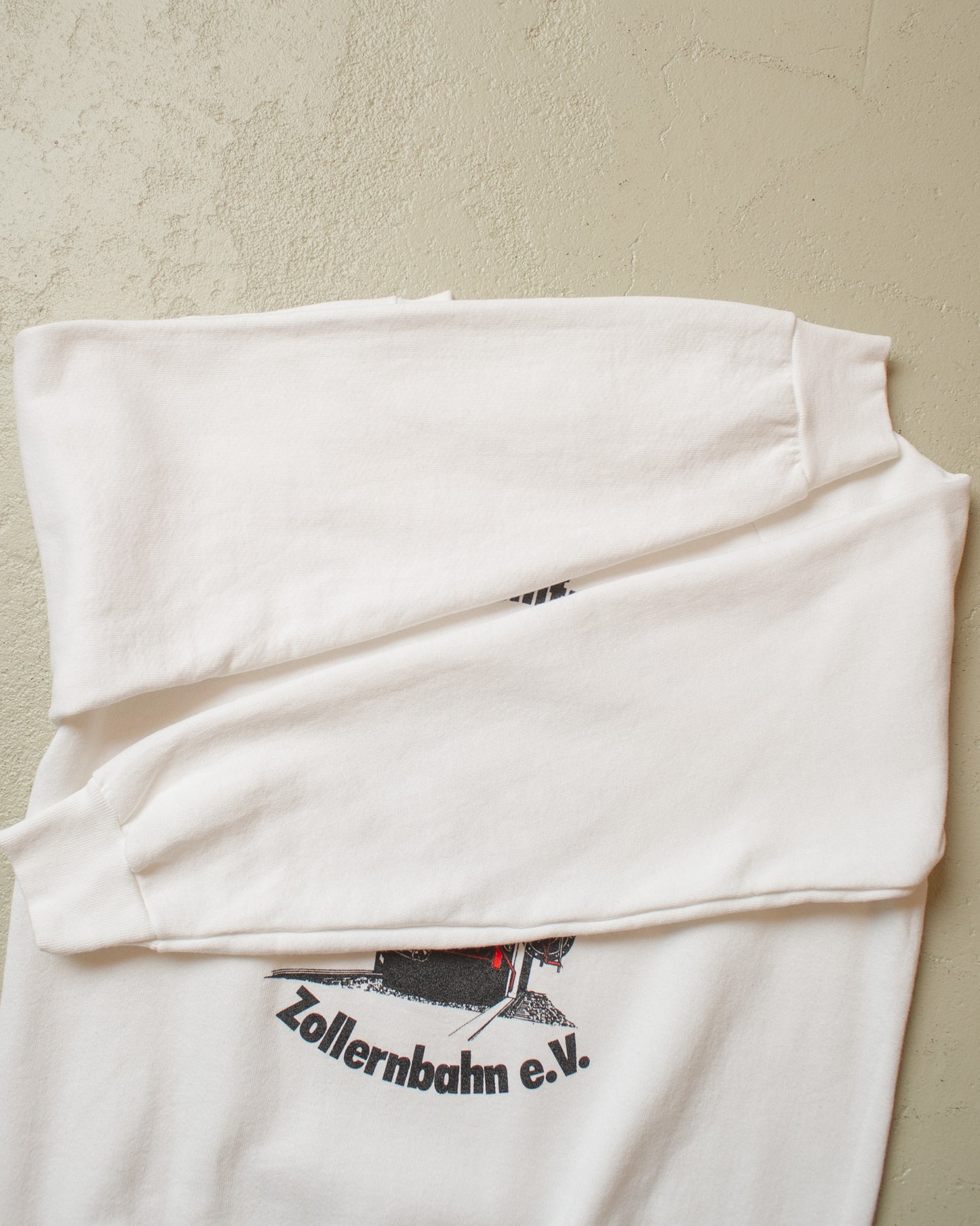 1990s Eisenbahnfreunde Sweatshirt white - S/M