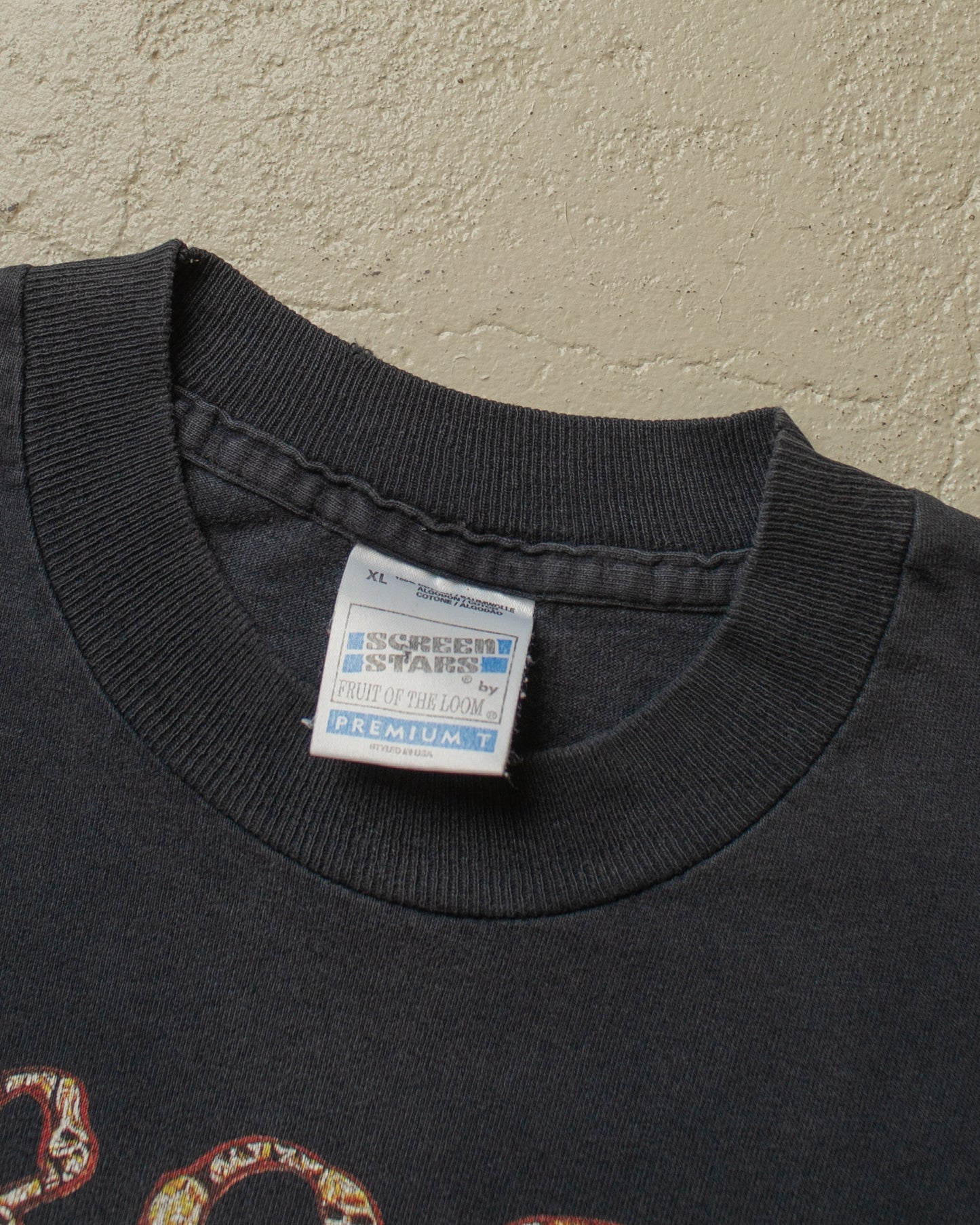 1990s Faded Atrocity "The Hunt is On" Band Longsleeve black - XL