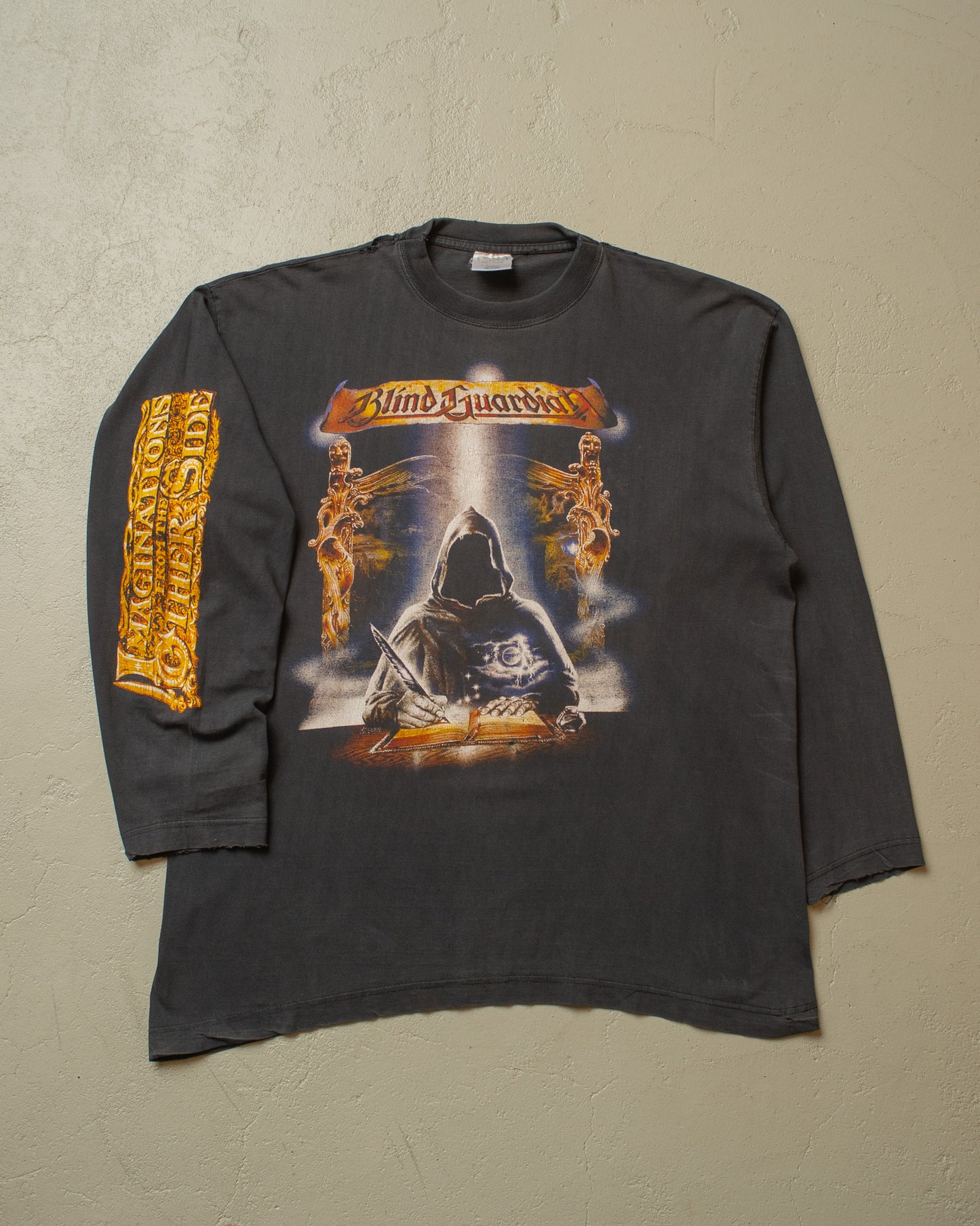 1995 distressed Blind Guardian Tour Longsleeve black - XL