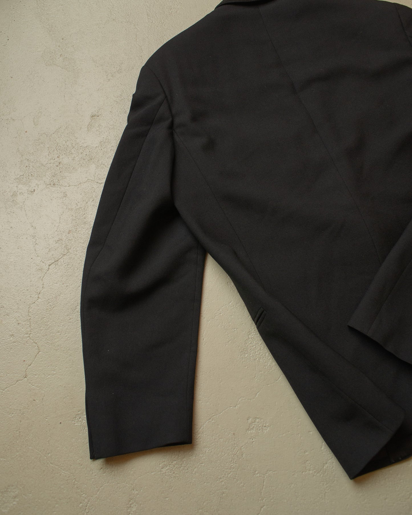 1960s/70s German Wool Smoking Set black - L/XL