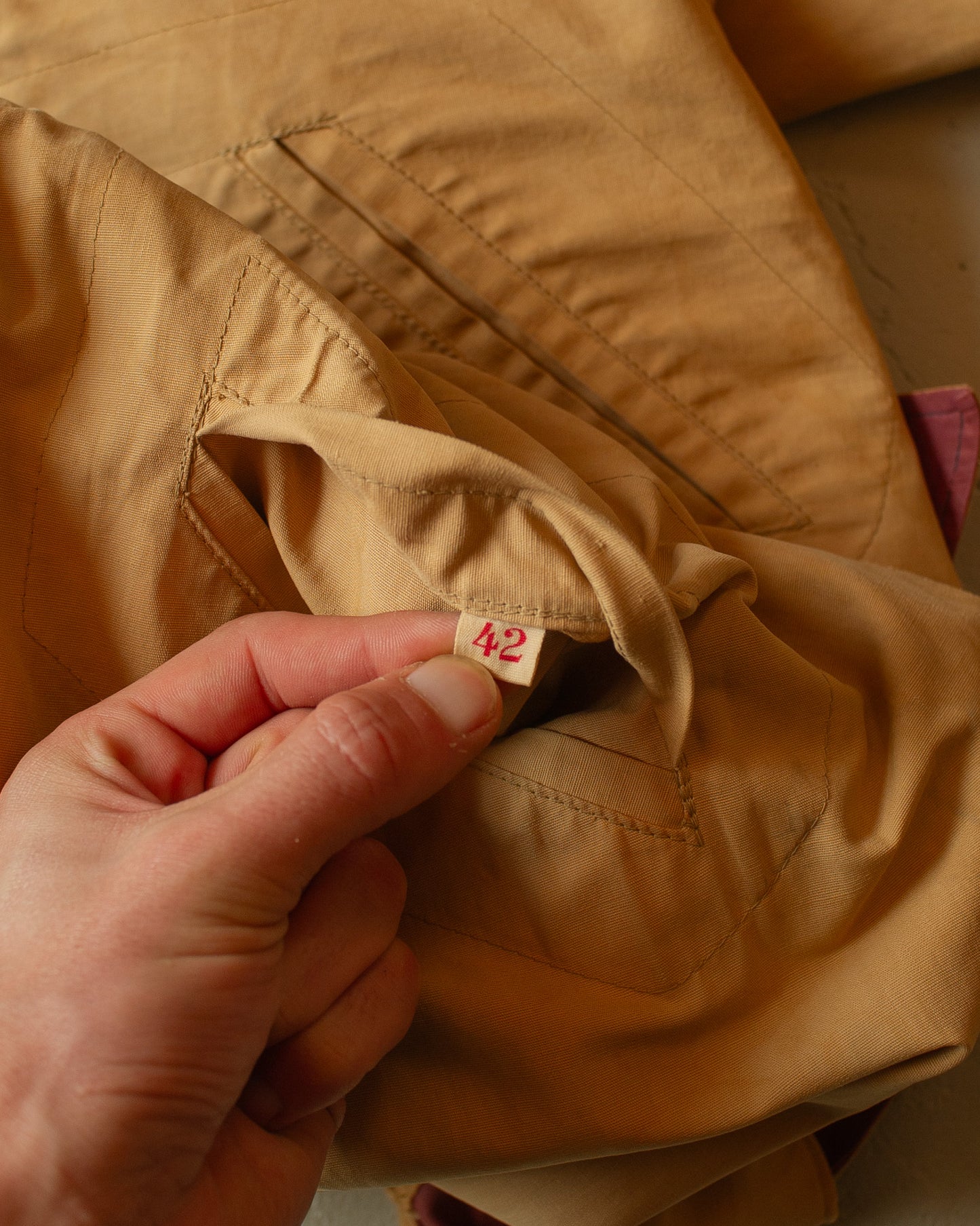 1950s Faded US Reversible Nylon Varsity Jacket - L