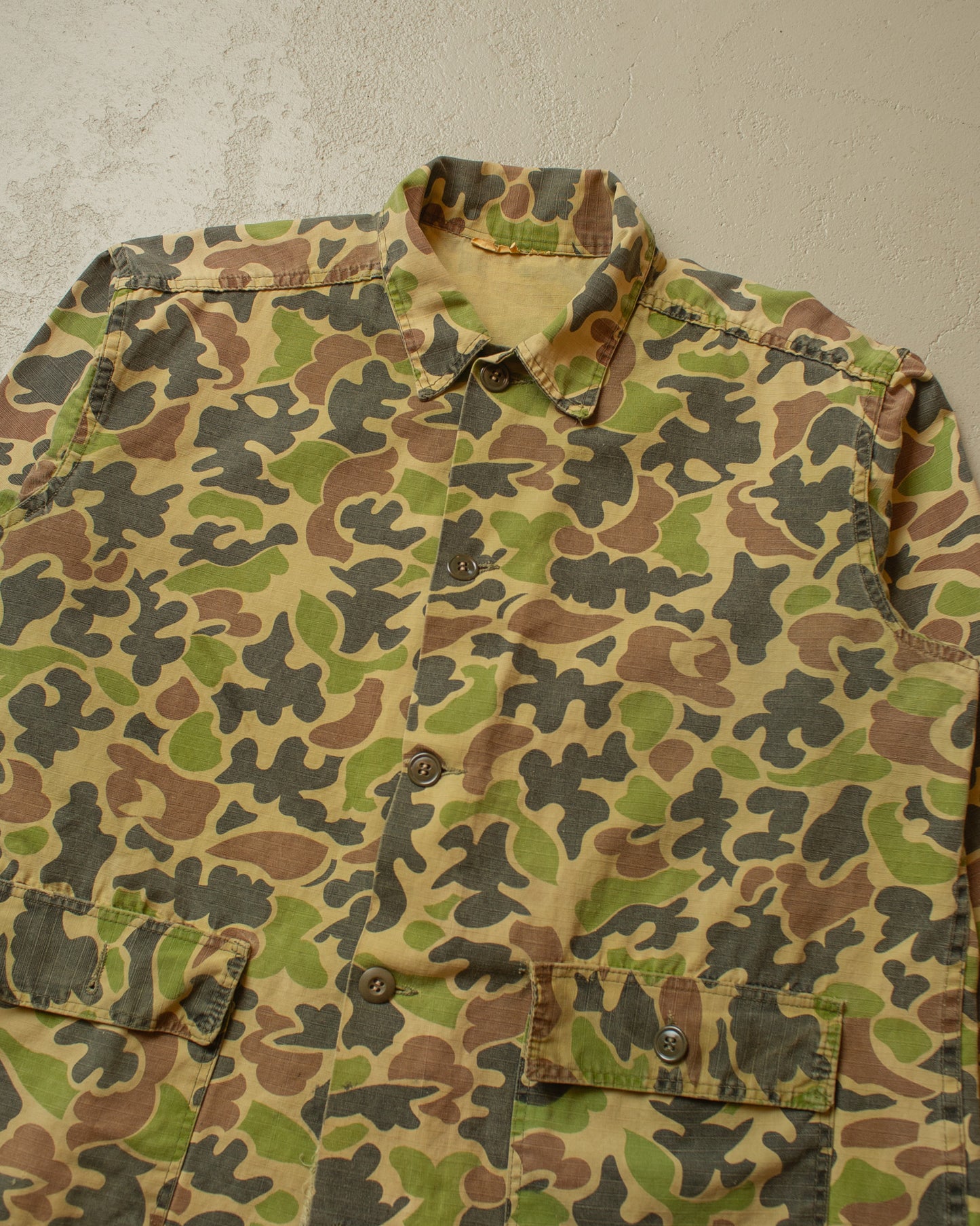 1960s Duck Camo Shirt Jacket - M/L
