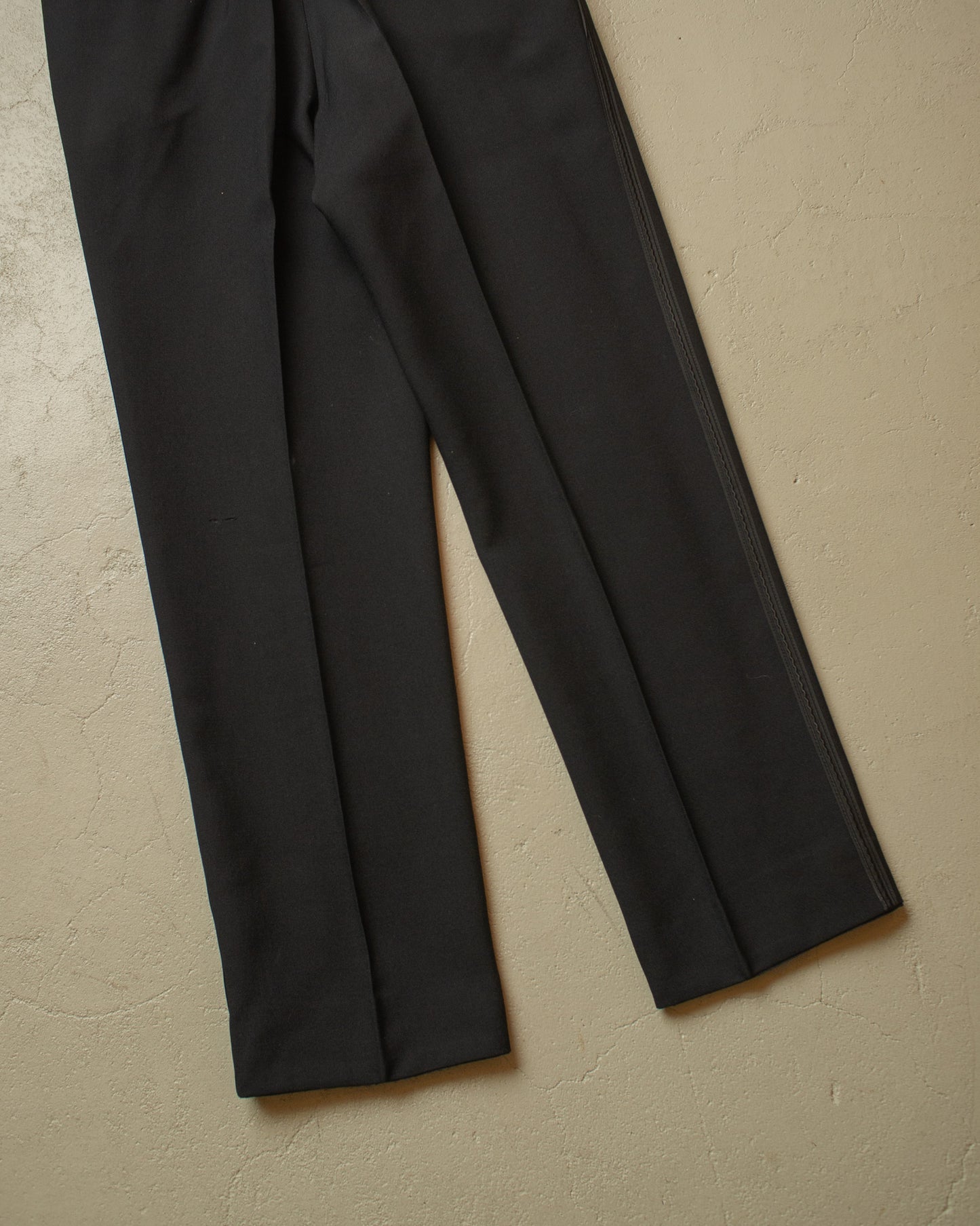 1960s/70s German Wool Smoking Set black - L/XL