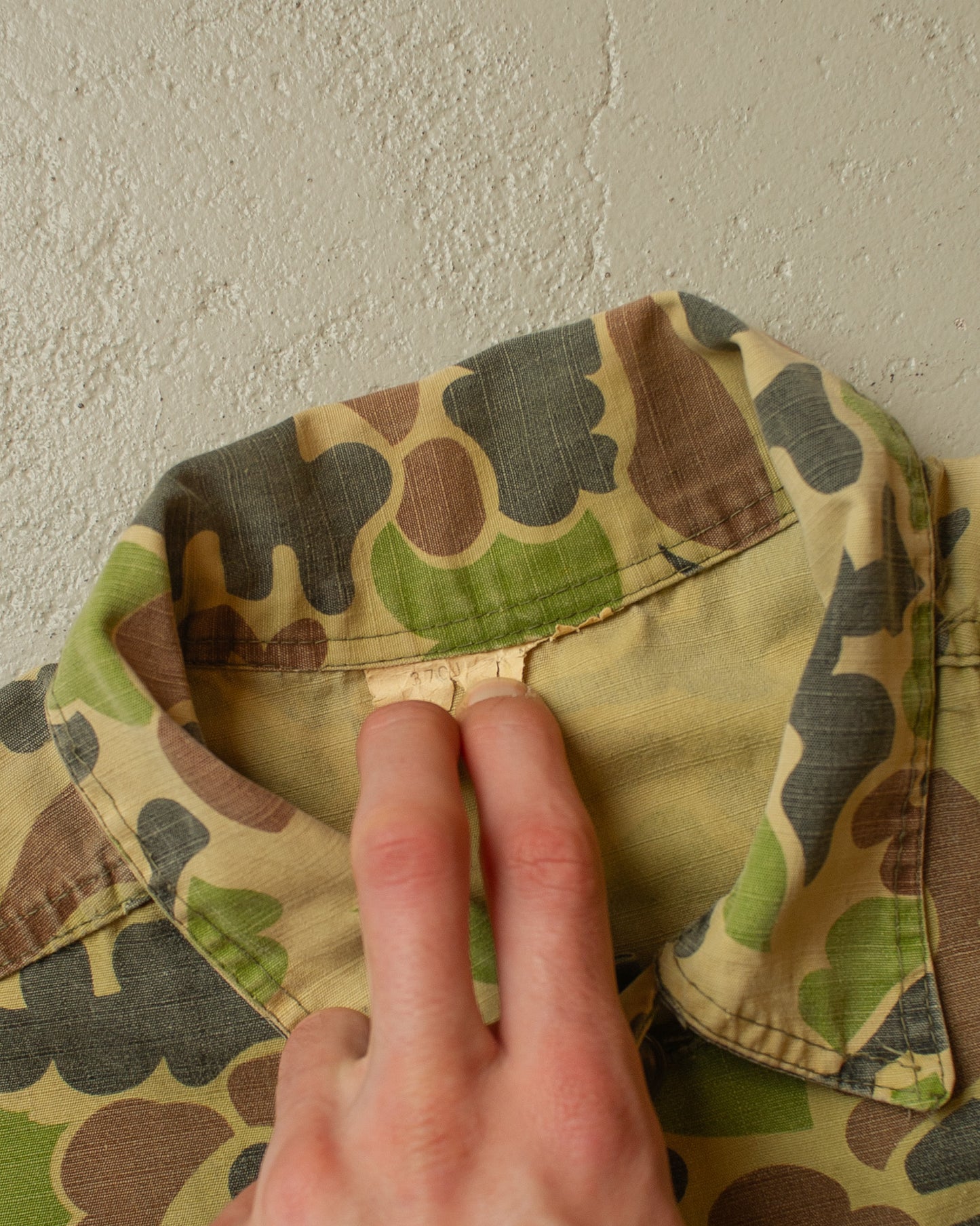 1960s Duck Camo Shirt Jacket - M/L
