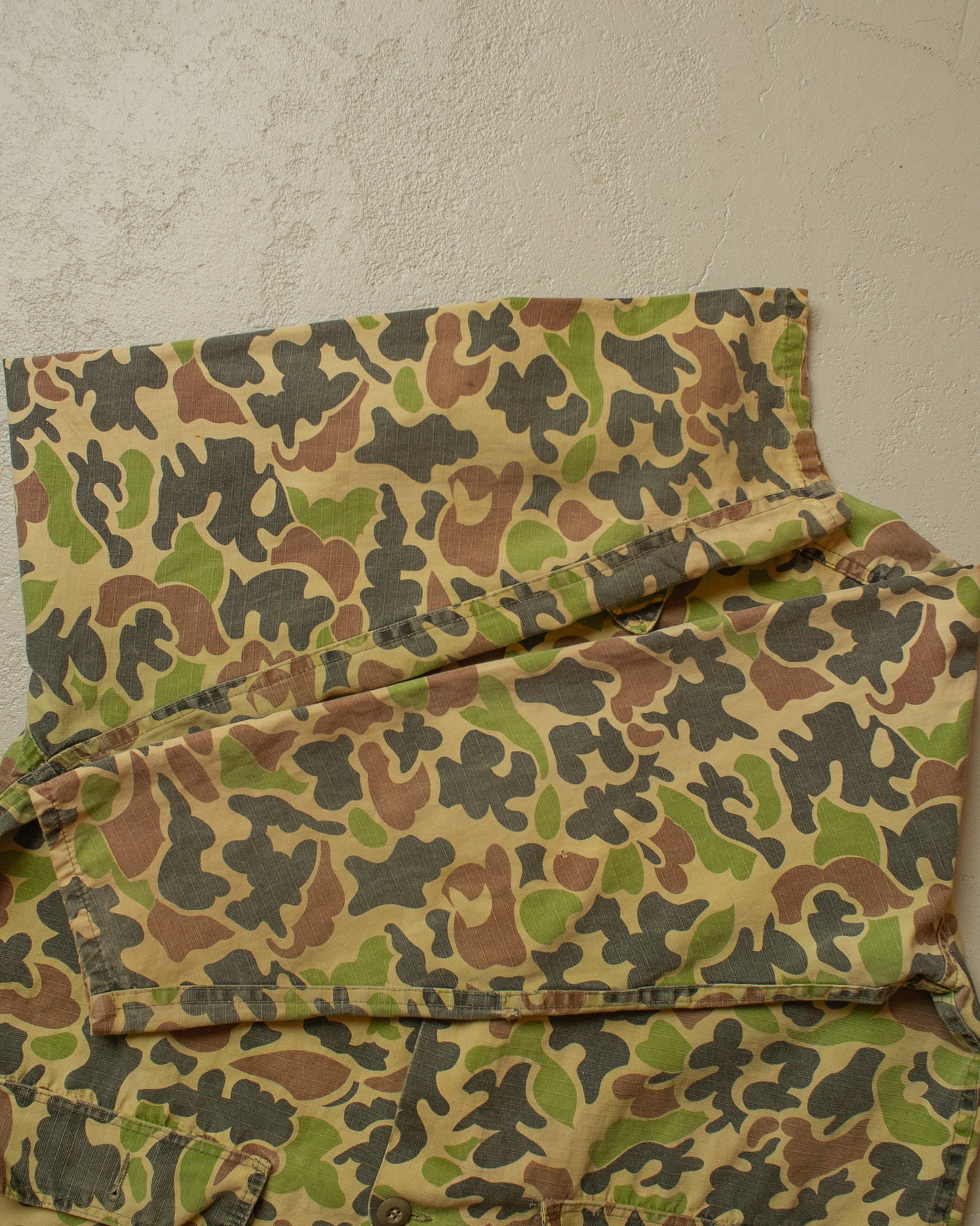 1960s Duck Camo Shirt Jacket - M/L