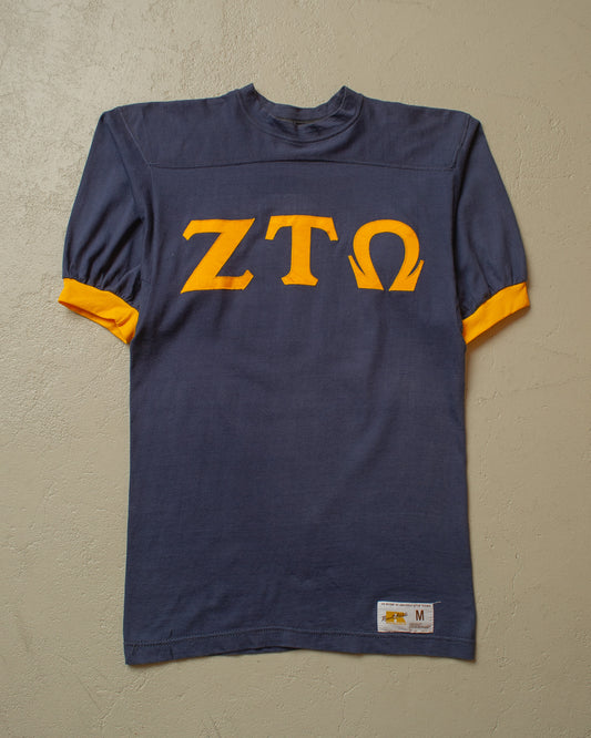 1970s Russell Frat Football Jersey navyblue - S/M